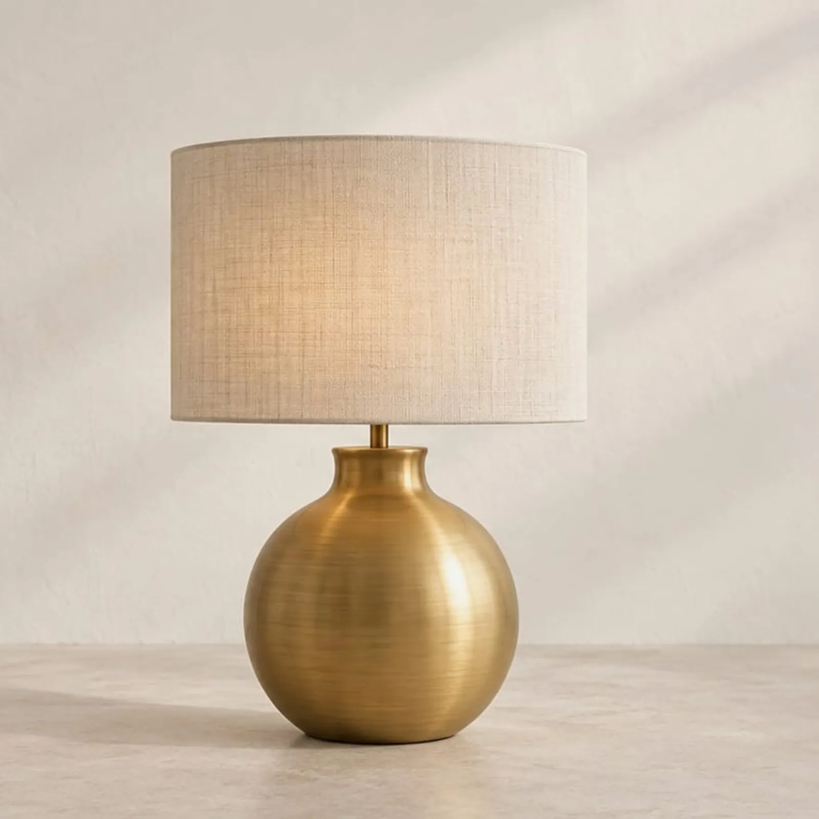 Bordslampa Hedern Ockra - bild 1