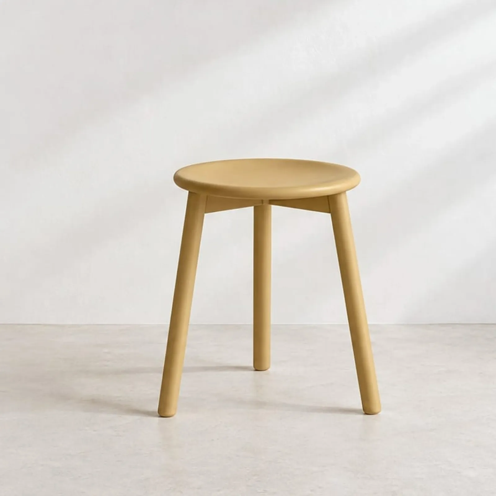 Tabouret Kulle ocre - image 1