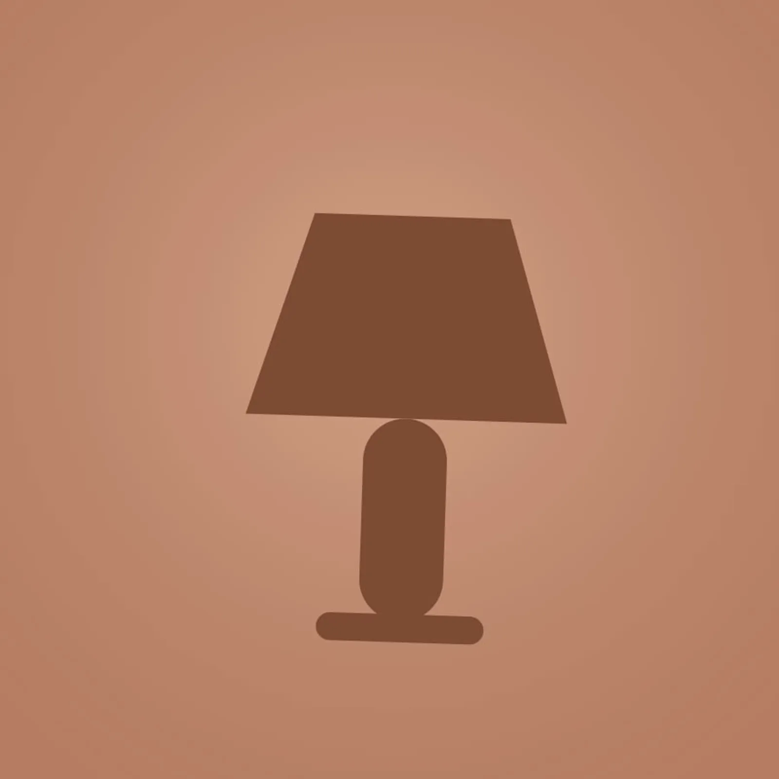 Bordslampa Hägg Terrakotta - bild 1