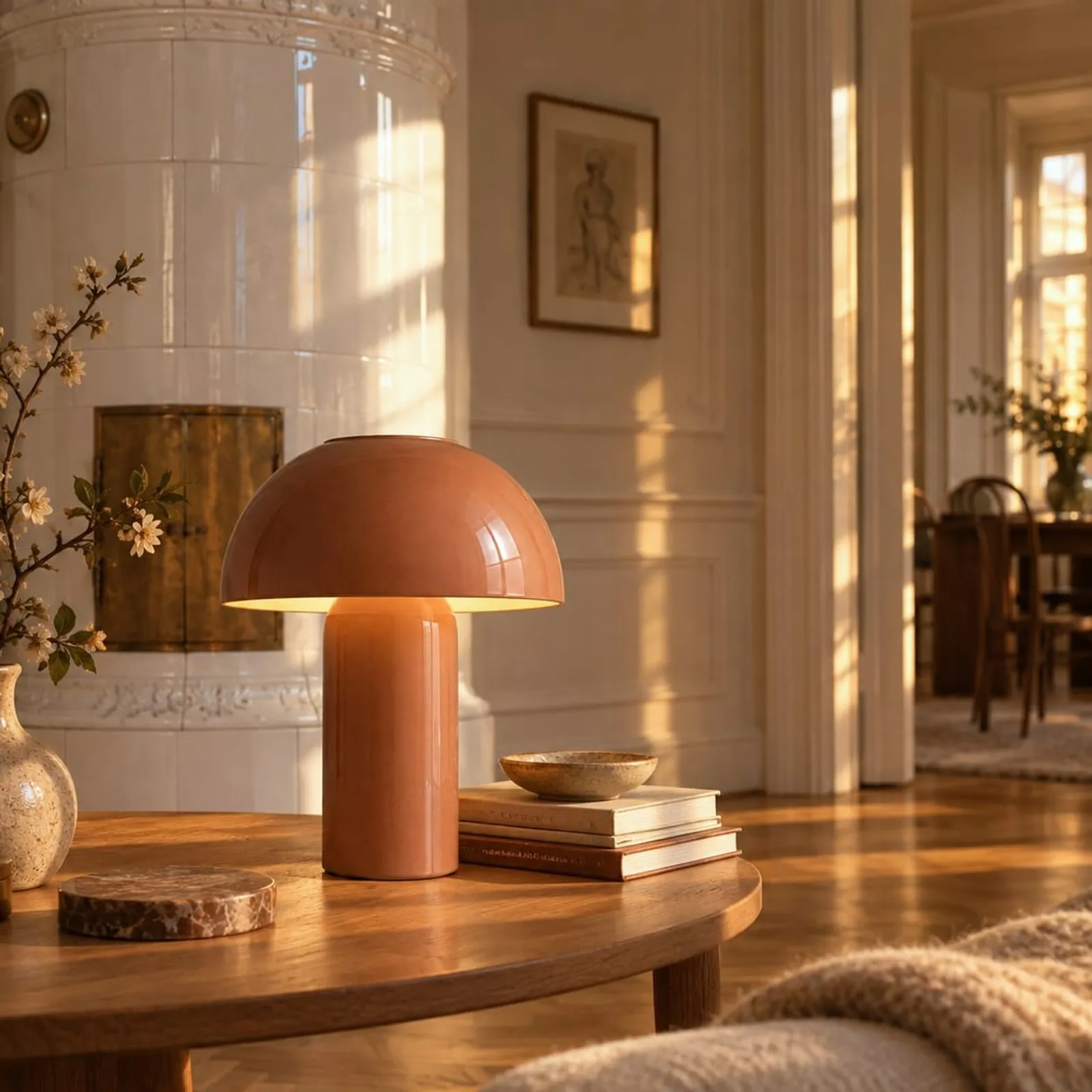 Lampe de table Vall ocre VI - image 2