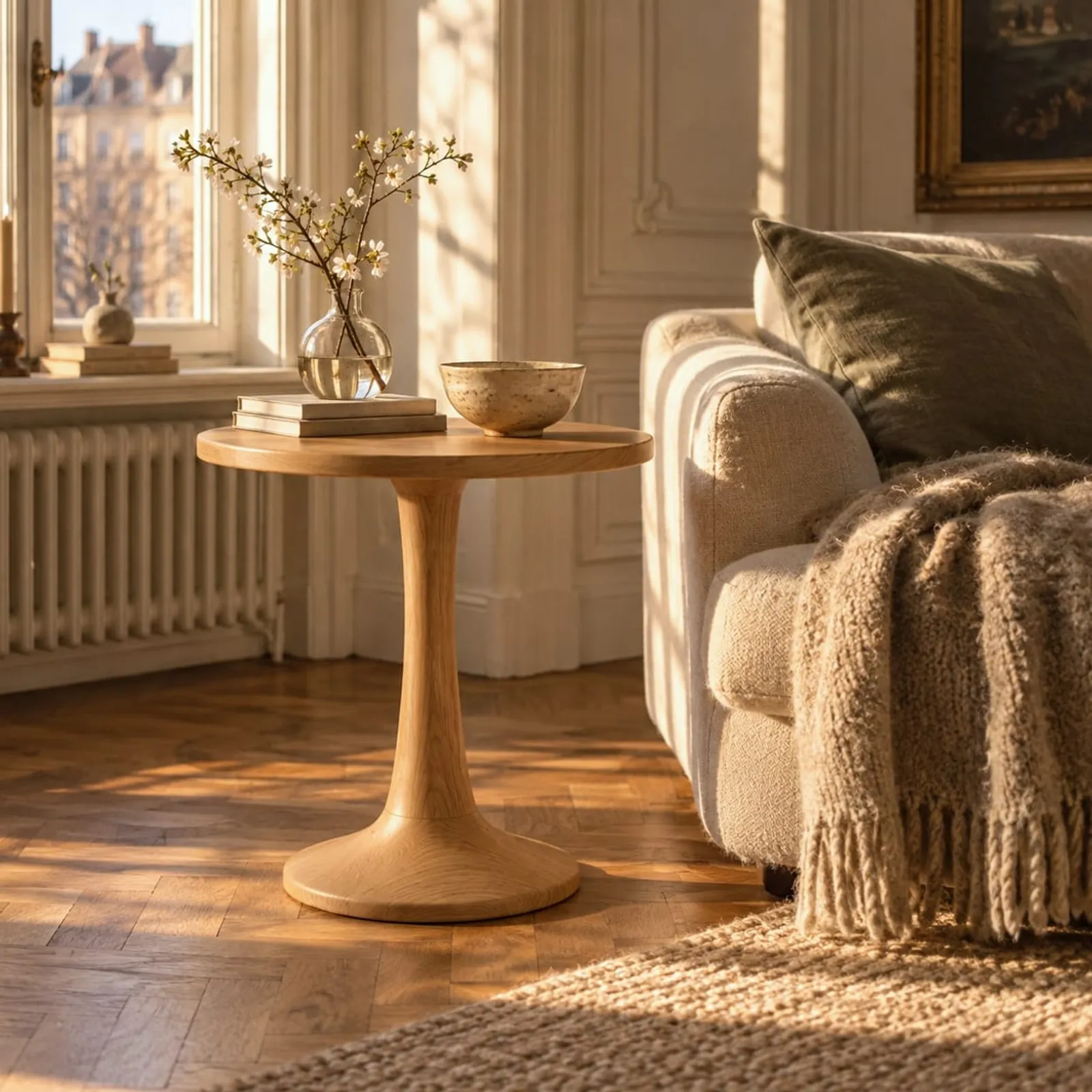 Table d’appoint Fors naturel - image 2