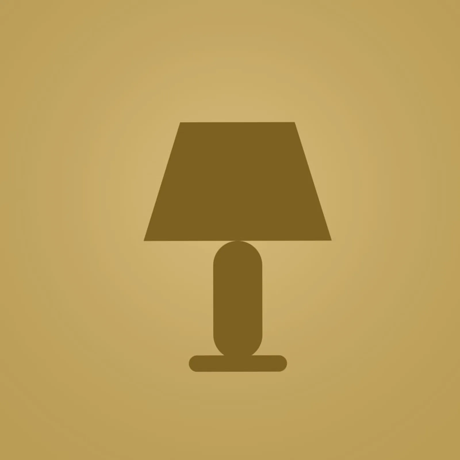 Bordslampa Fjäll Ockra - bild 1