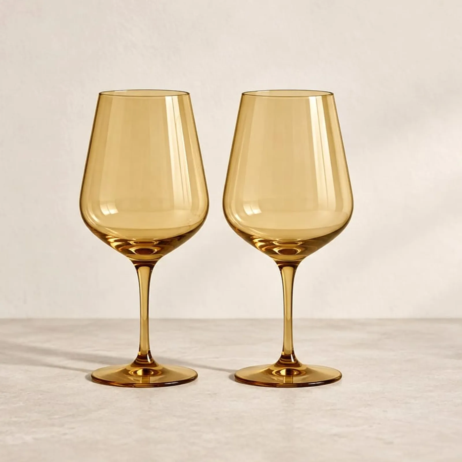 Glas Skogen Ockra - bild 1
