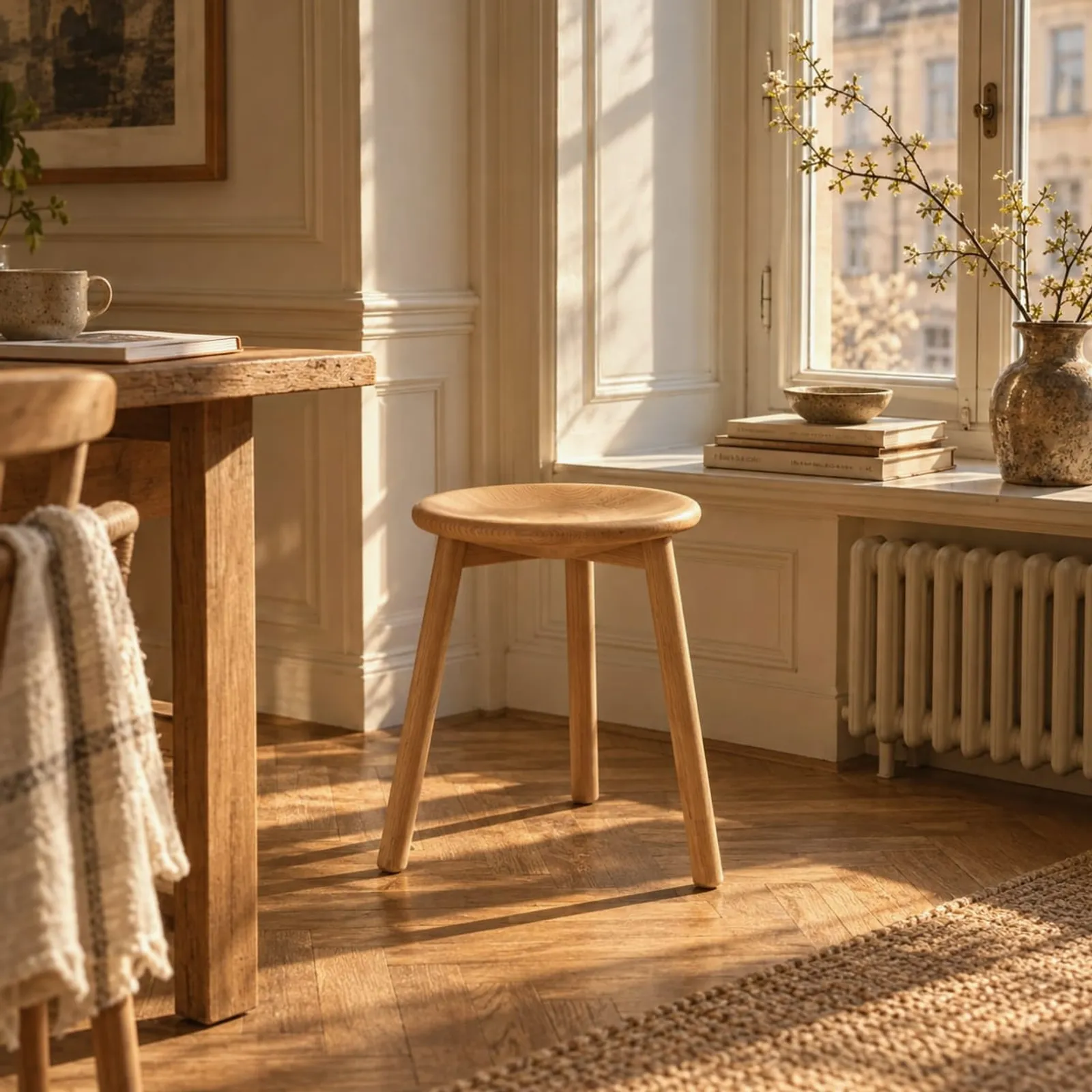 Tabouret Nypon ocre - image 3