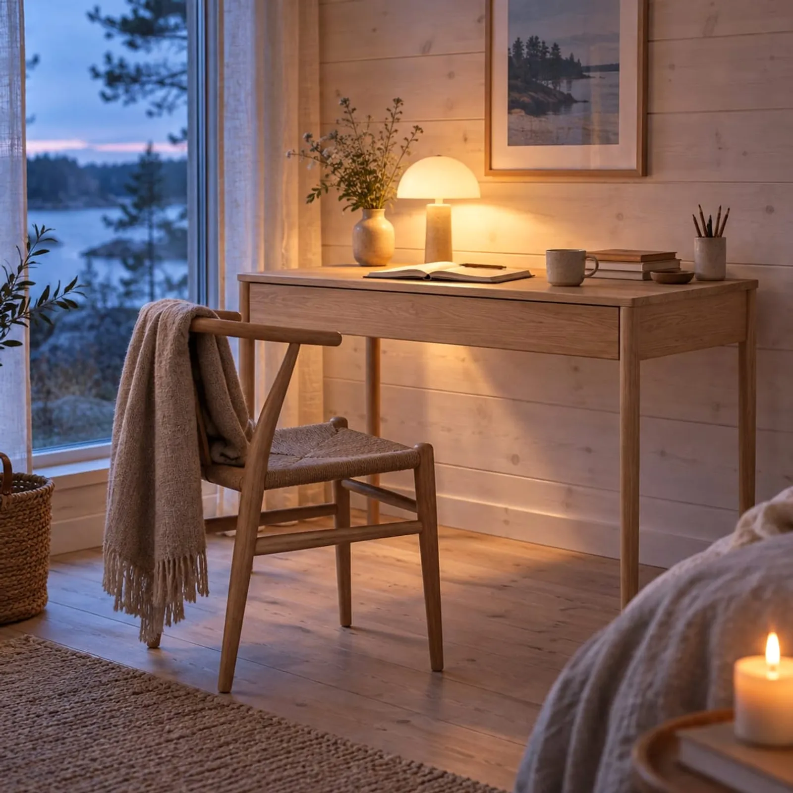 Bureau Sund en chêne - image 2