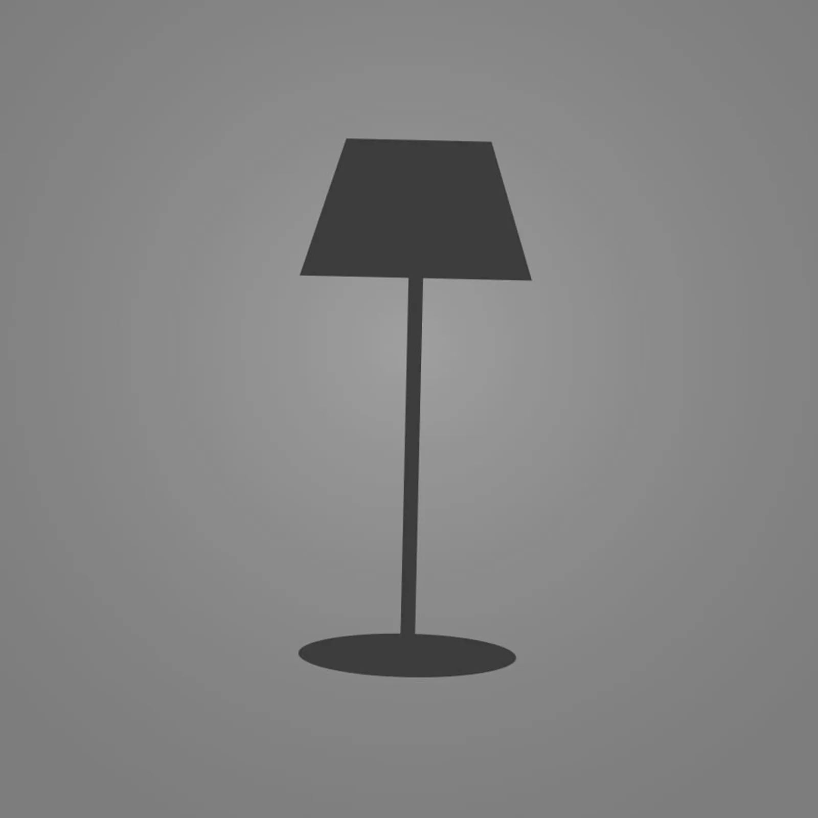 Golvlampa Ull Mässing - bild 1
