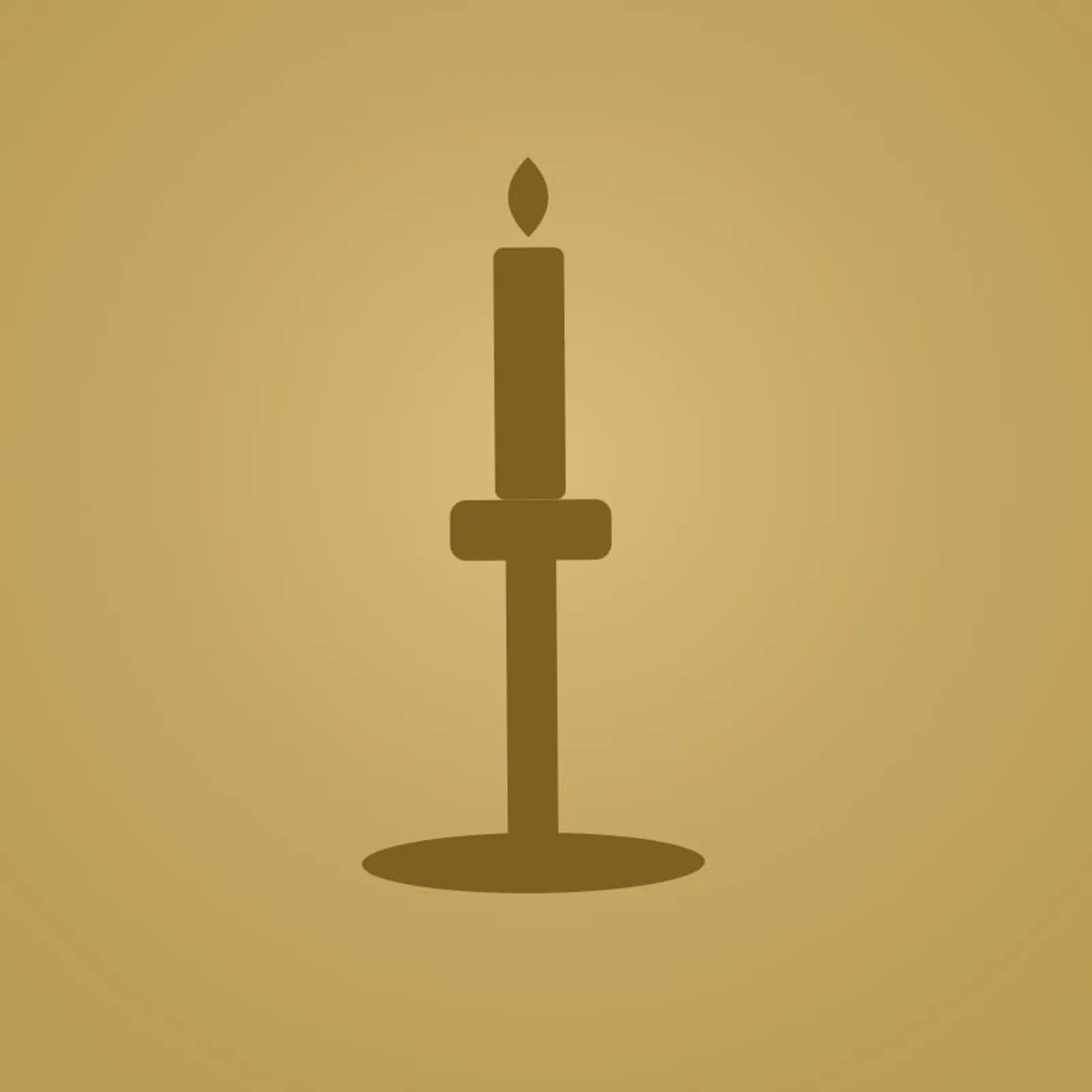 Ljusstake Hedern Stengods - bild 1