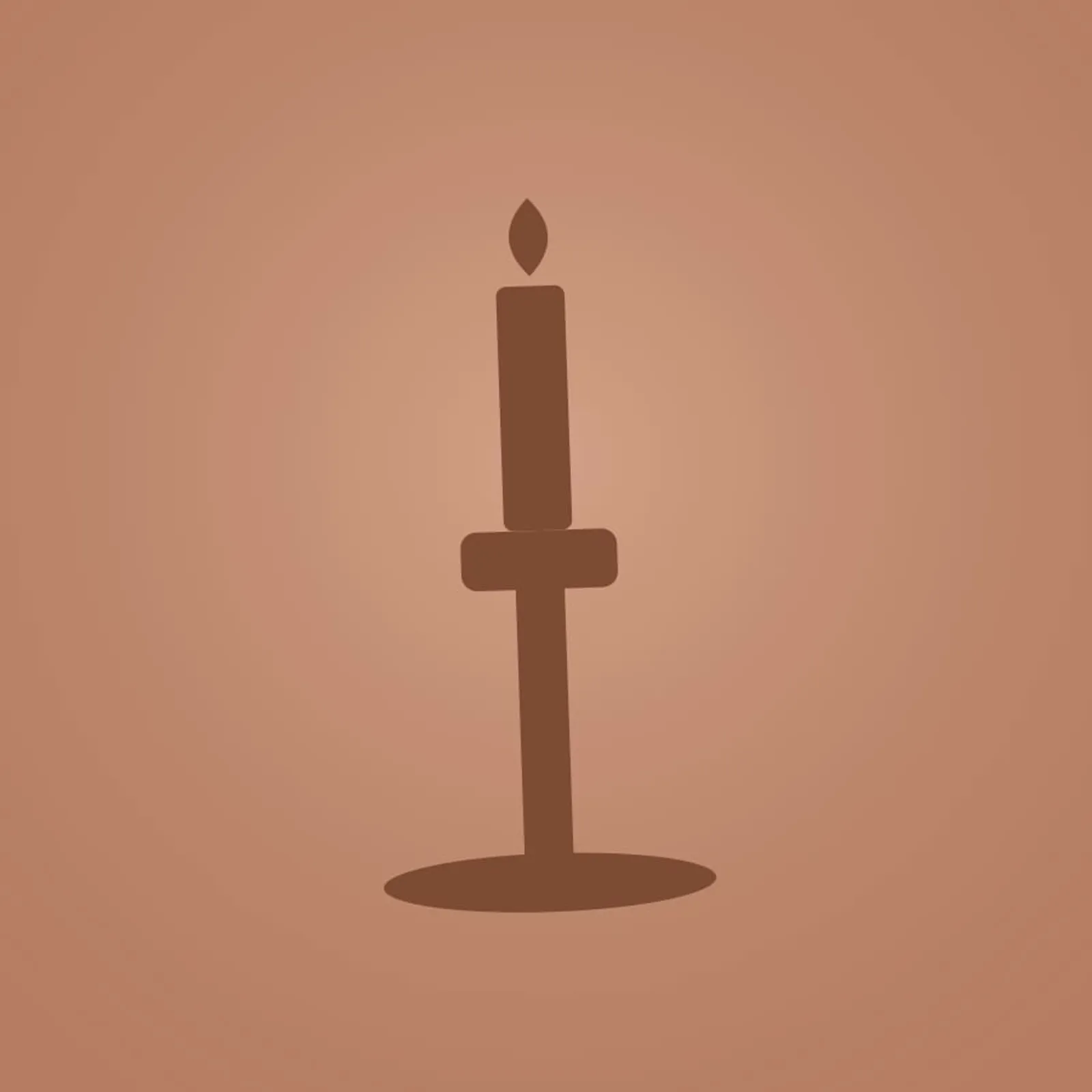 Ljusstake Tall Ek - bild 1