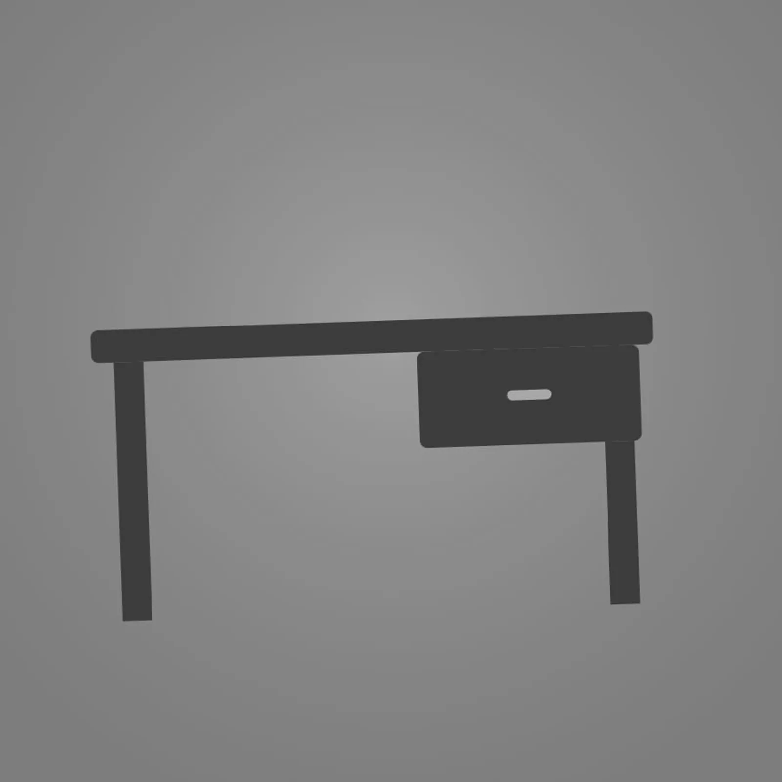 Skrivbord Ö Valnöt - bild 1