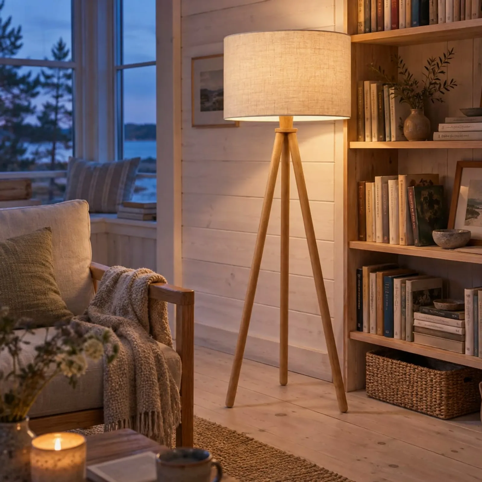 Lampadaire Gran naturel IV - image 3
