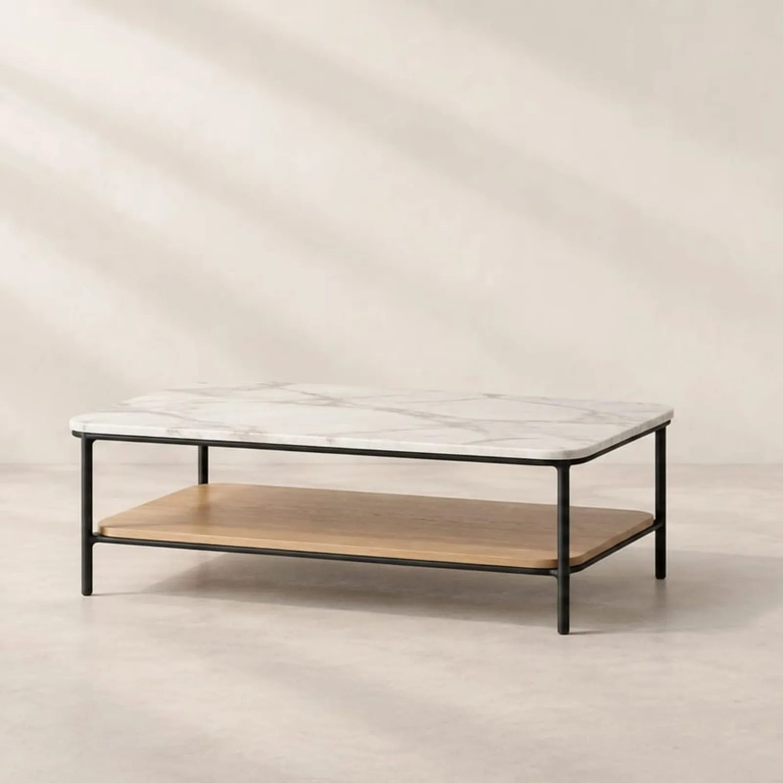 Soffbord Rönn Kritvit - bild 1