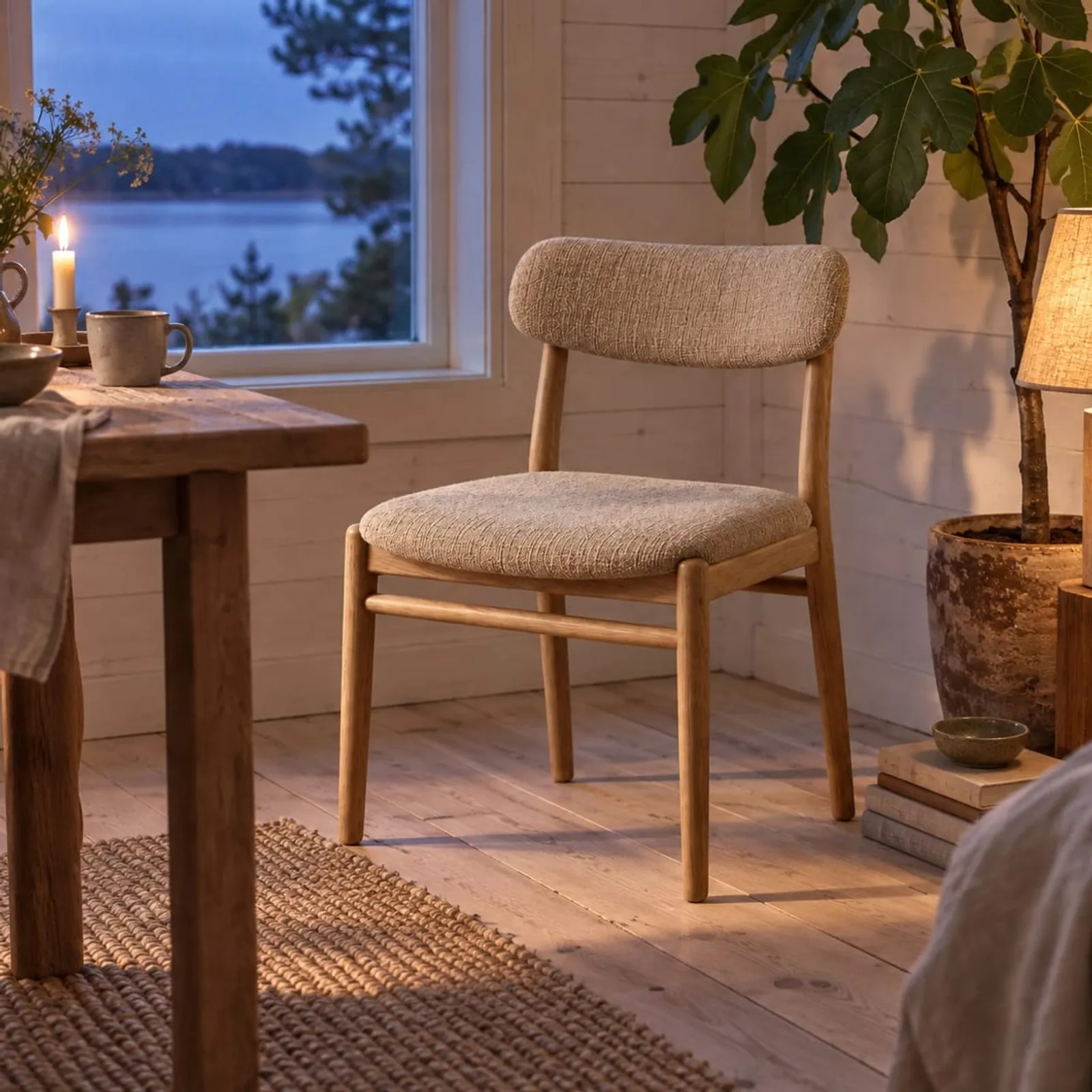 Stol Fjäll Kol - bild 3