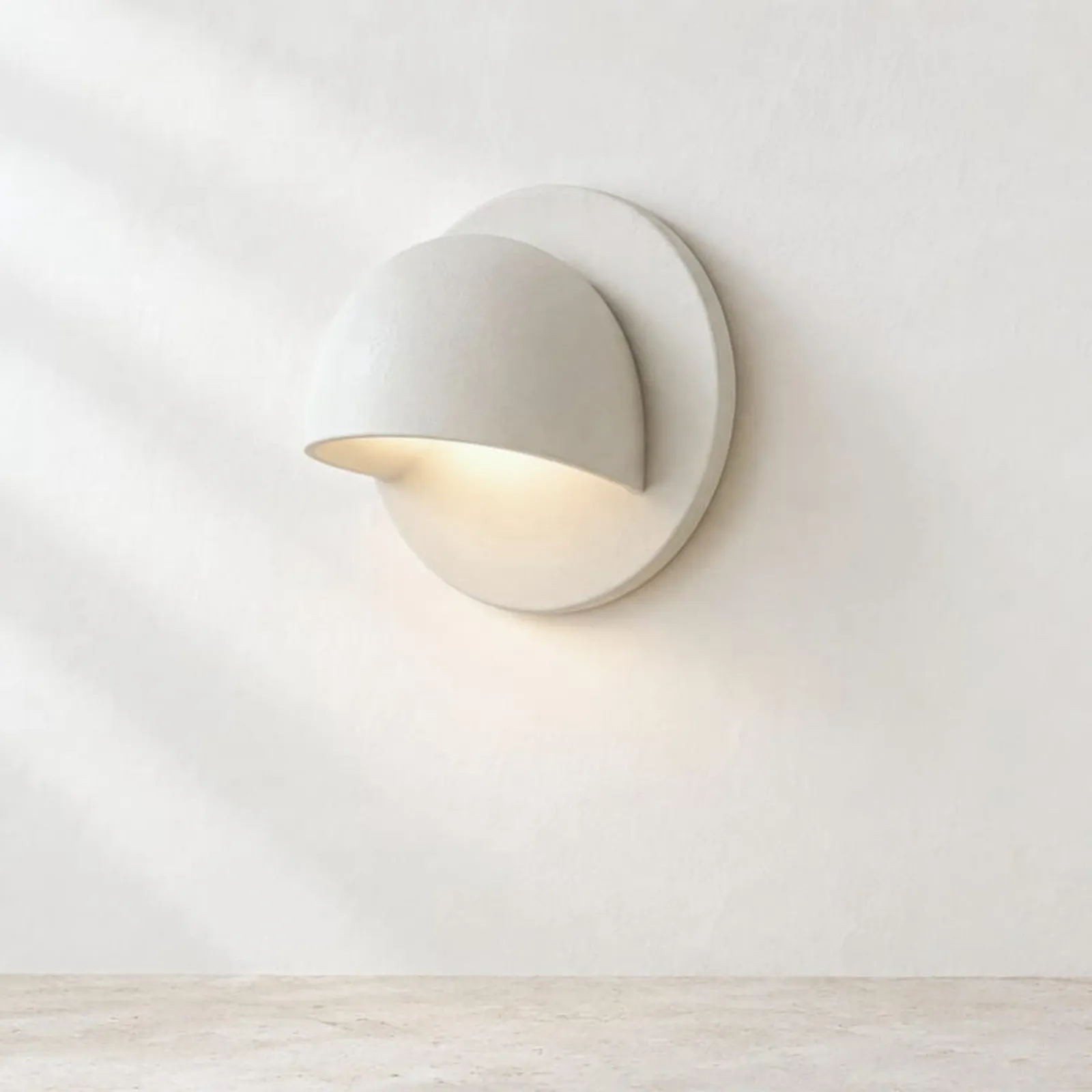 Vägglampa Myr Kritvit V - bild 1
