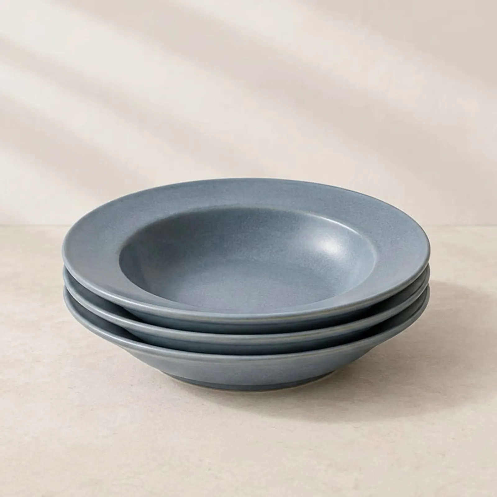 Assiette Hampa bleu océan IV - image 1