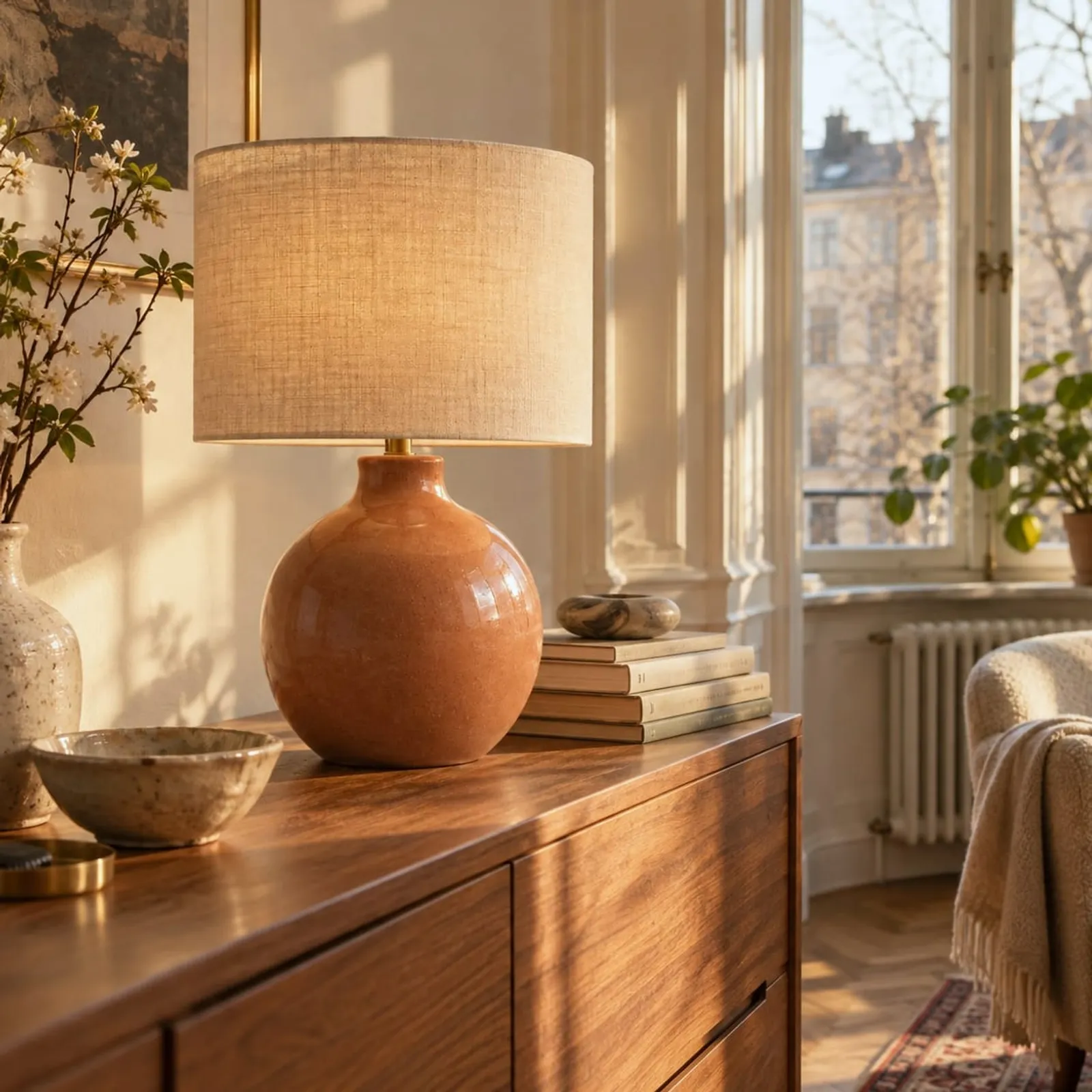 Bordslampa Hedern Keramik - bild 3