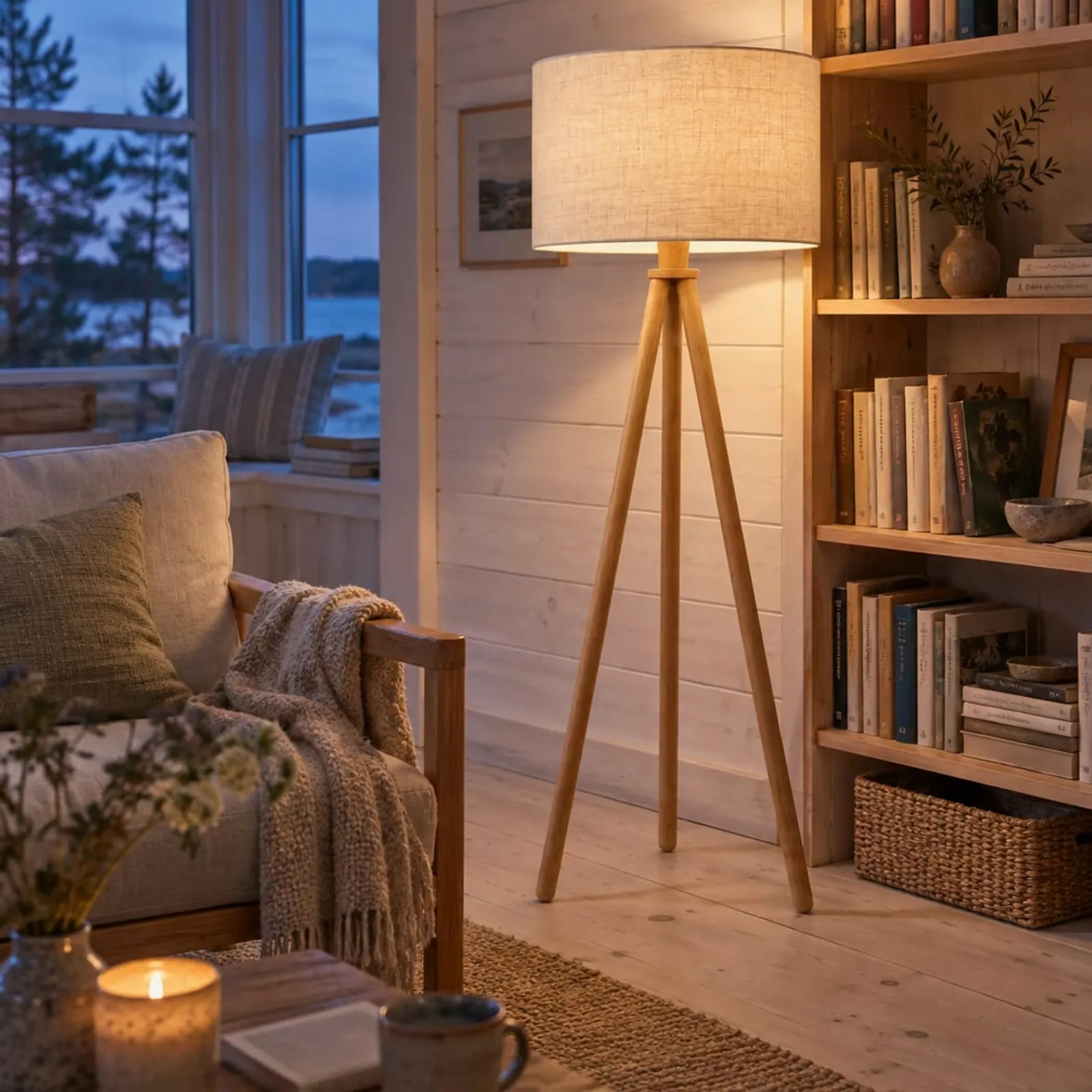 Golvlampa Vide Natur IV - bild 3
