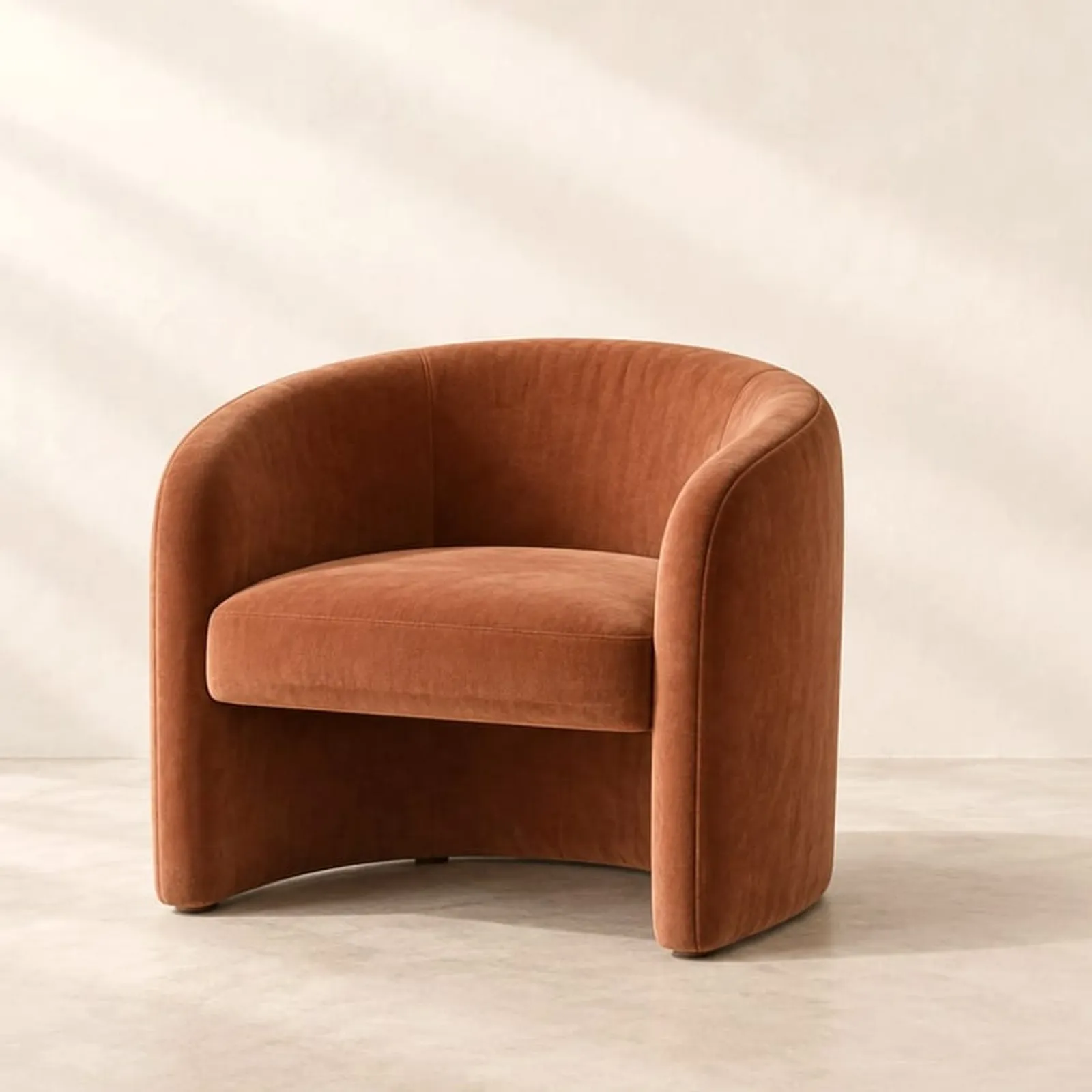 Fauteuil Timjan en velours - image 1