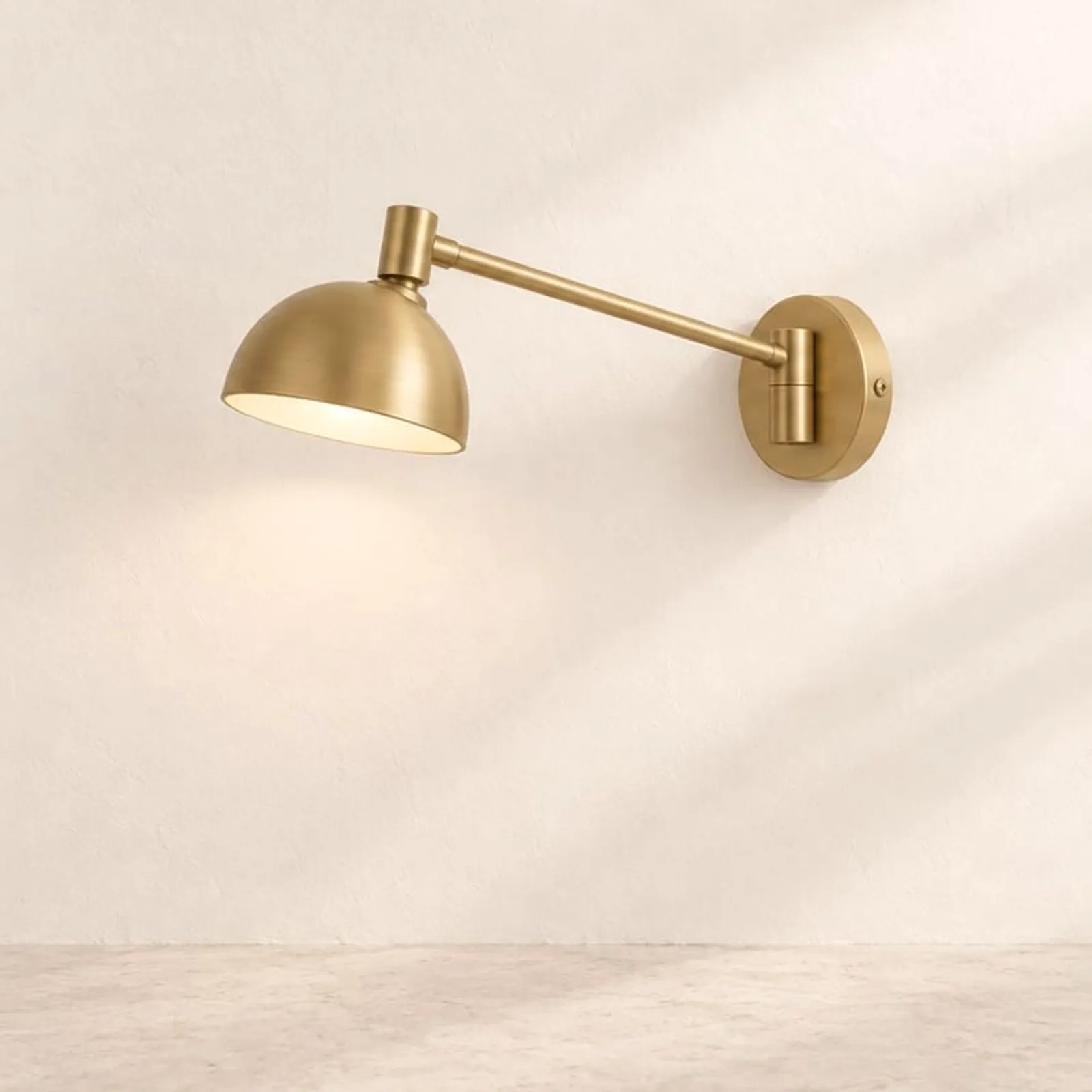 Vägglampa En Ockra - bild 1