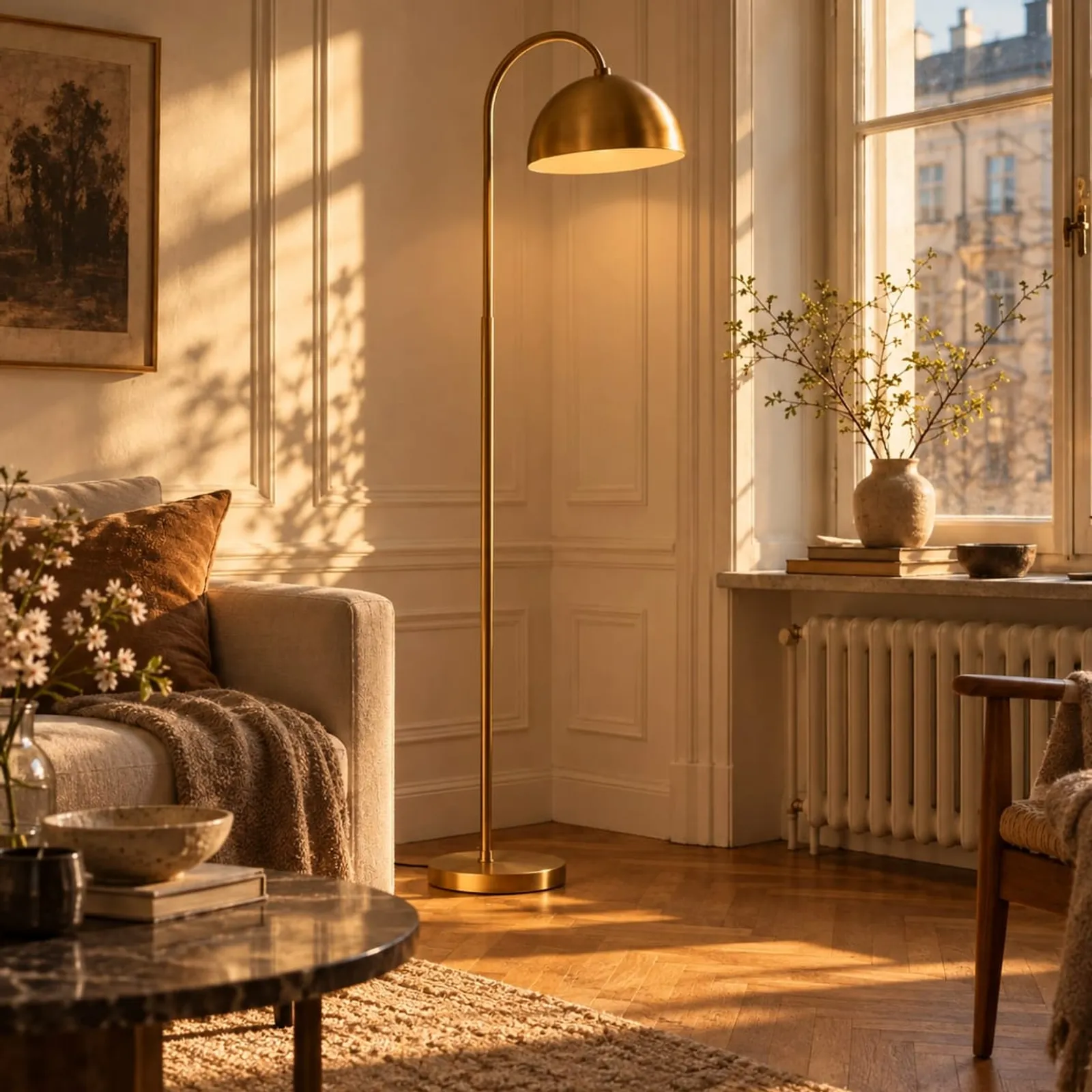 Lampadaire Rönn ocre - image 2
