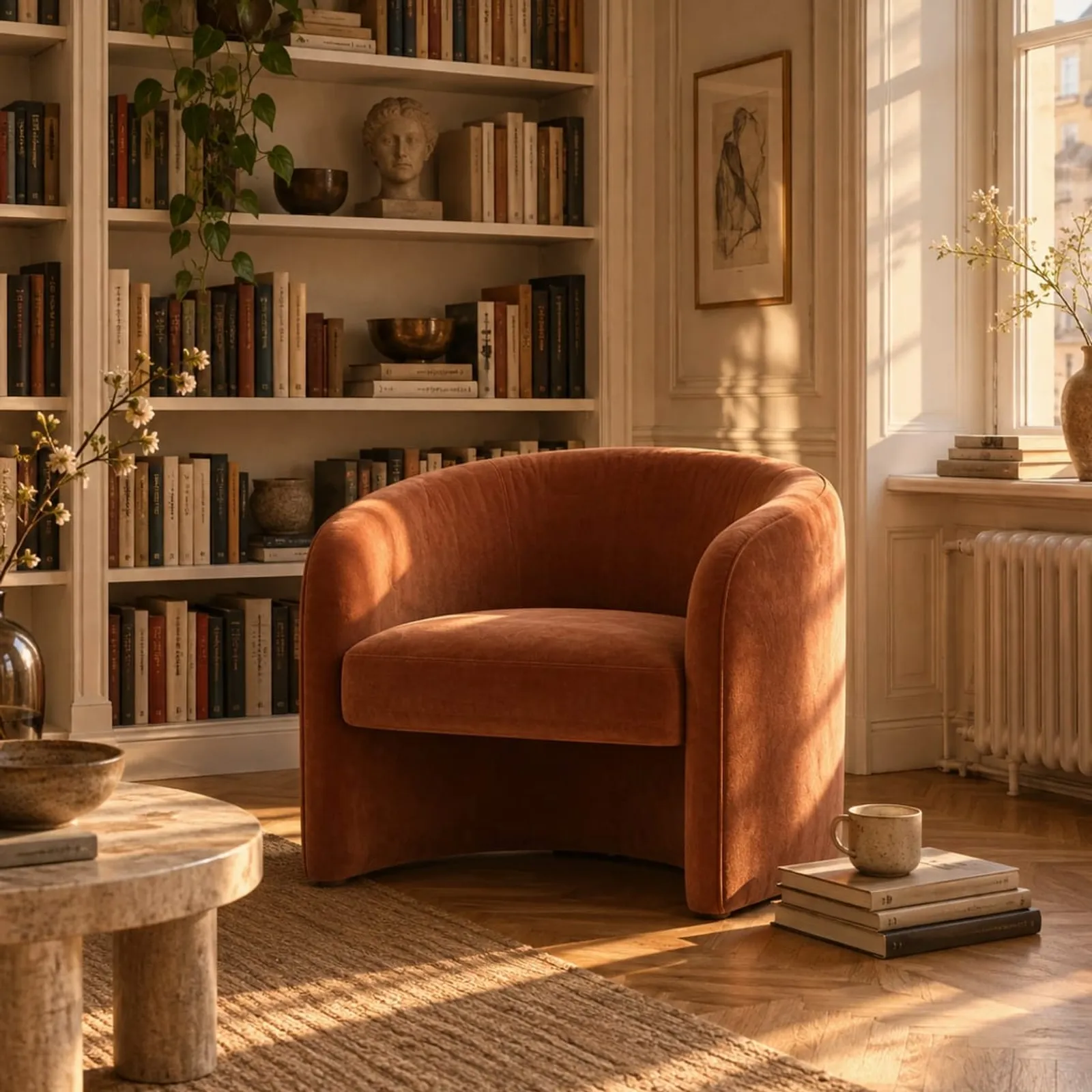 Fauteuil Fläder en rotin - image 2