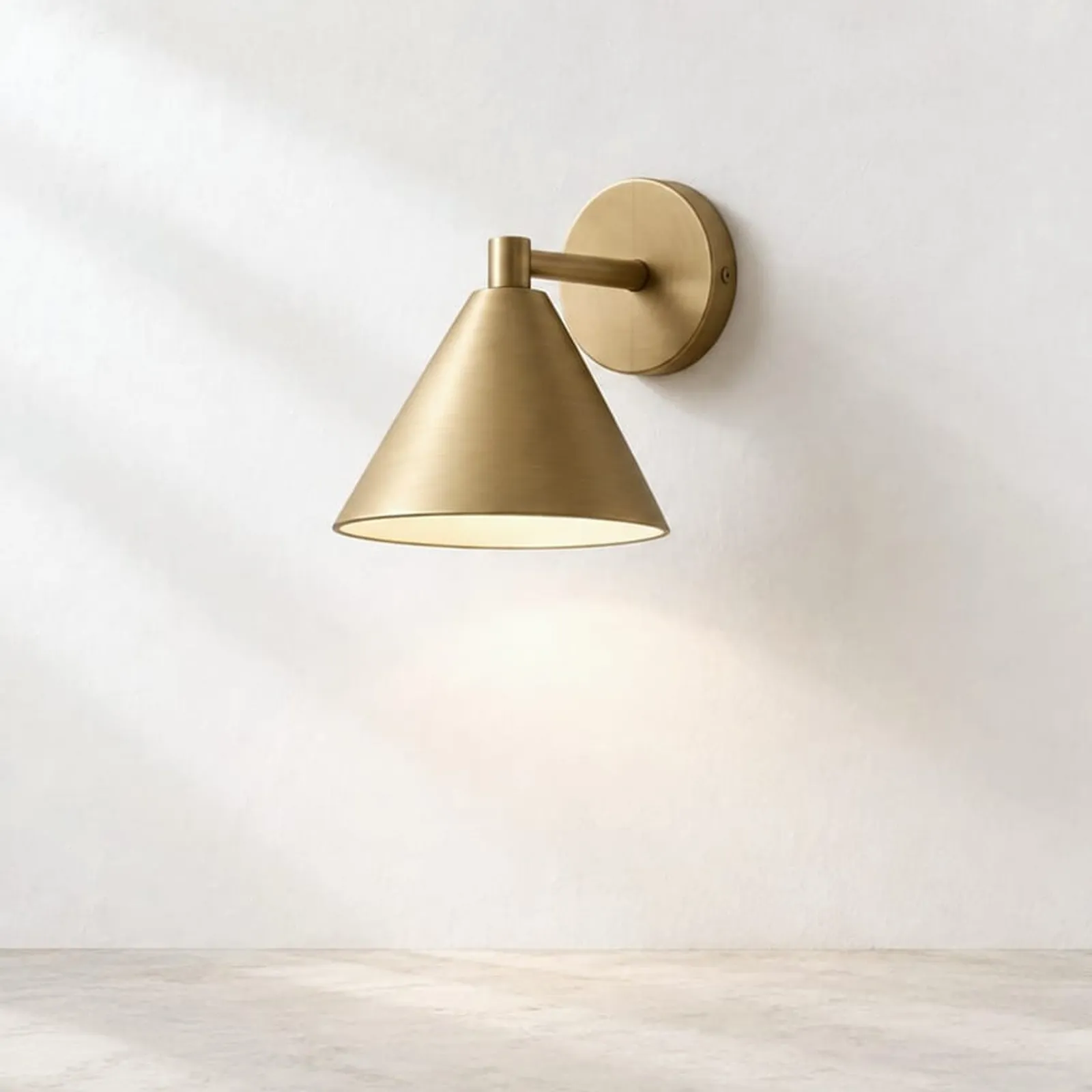 Vägglampa Fjäll Ockra - bild 1