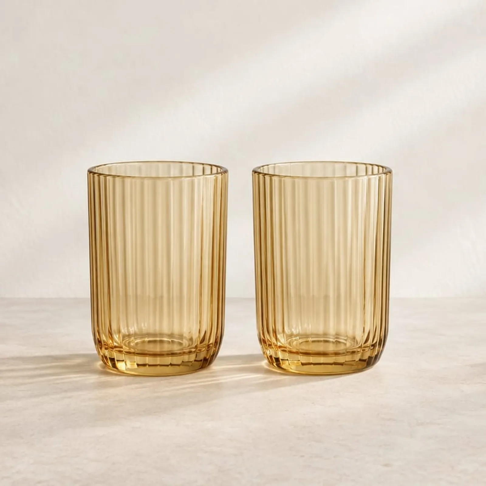 Glas Oxel Ockra IV - bild 1