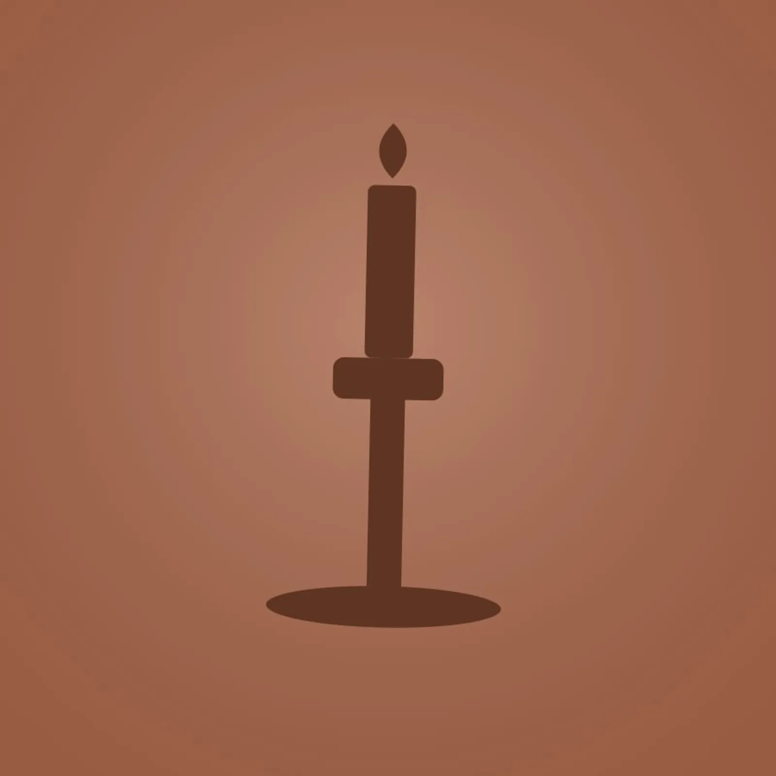Ljusstake Holm Ek - bild 1