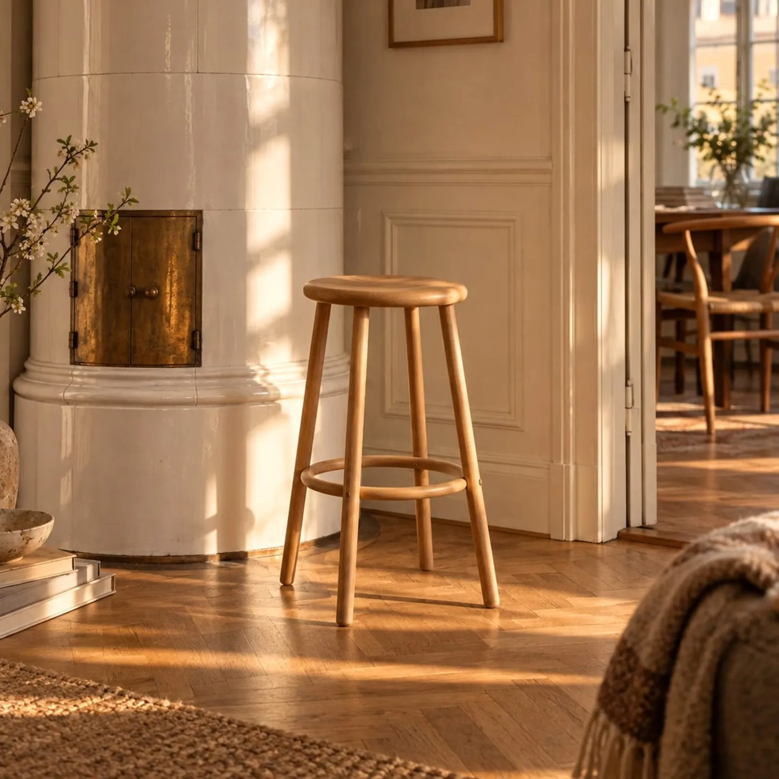 Tabouret Lind naturel - image 2