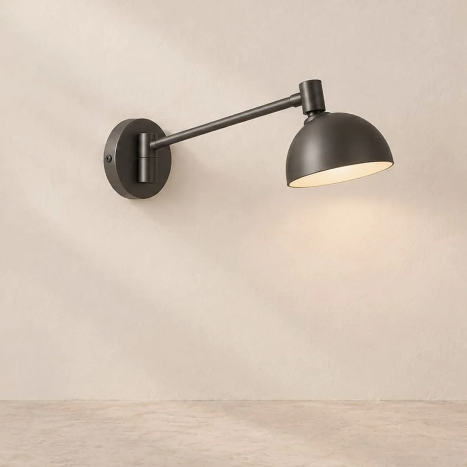 Vägglampa Vall Kol II - bild 1