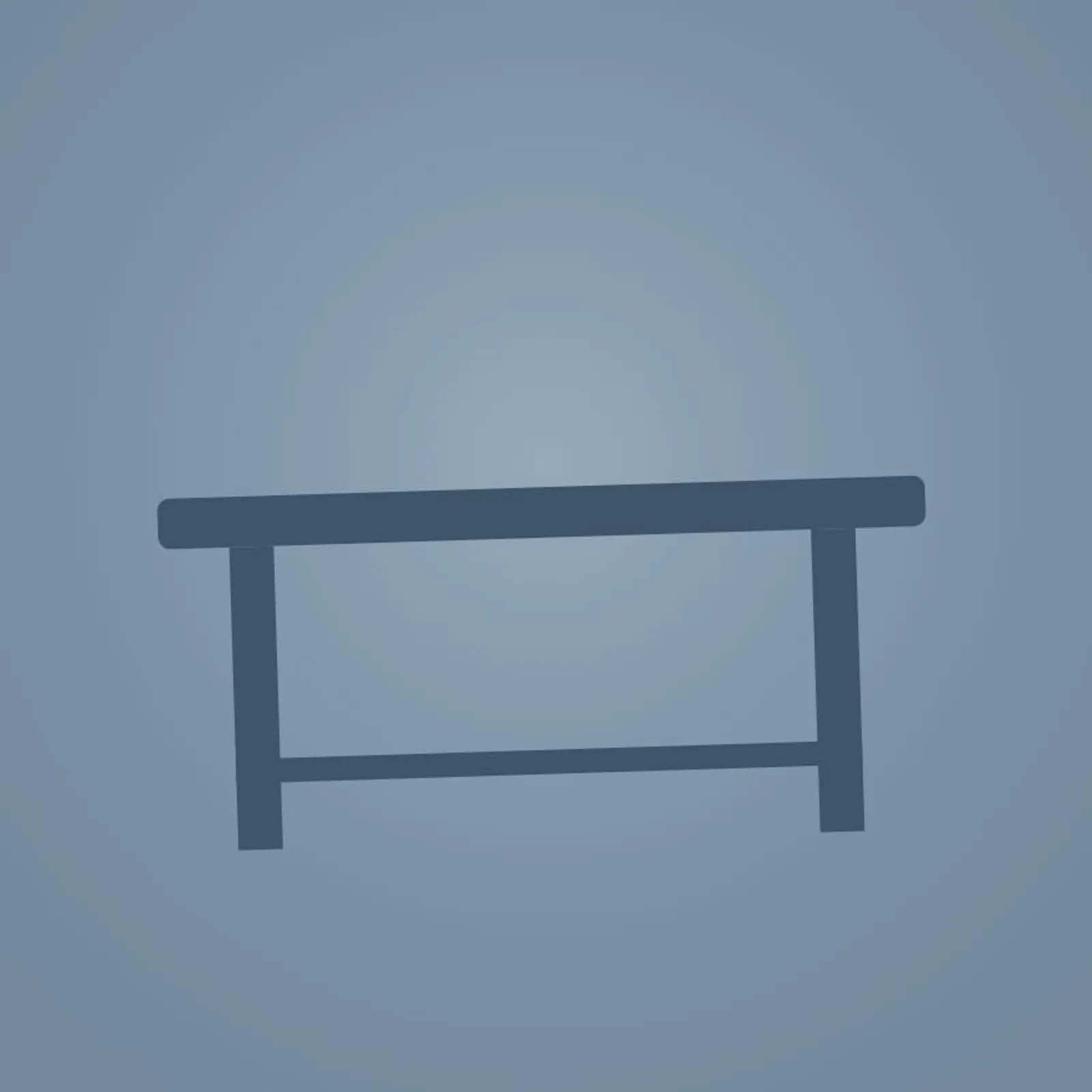 Soffbord Kvarn Havsblå - bild 1