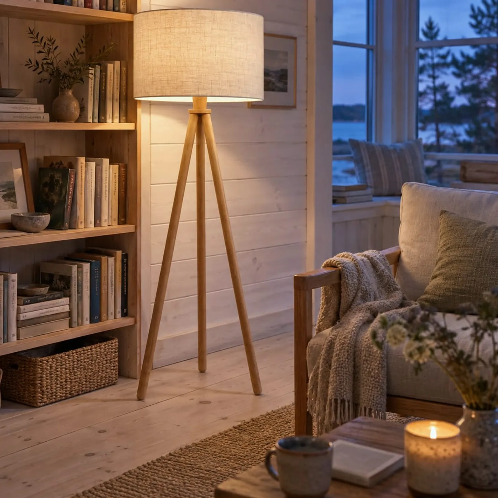 Lampadaire Dal naturel VI - image 3