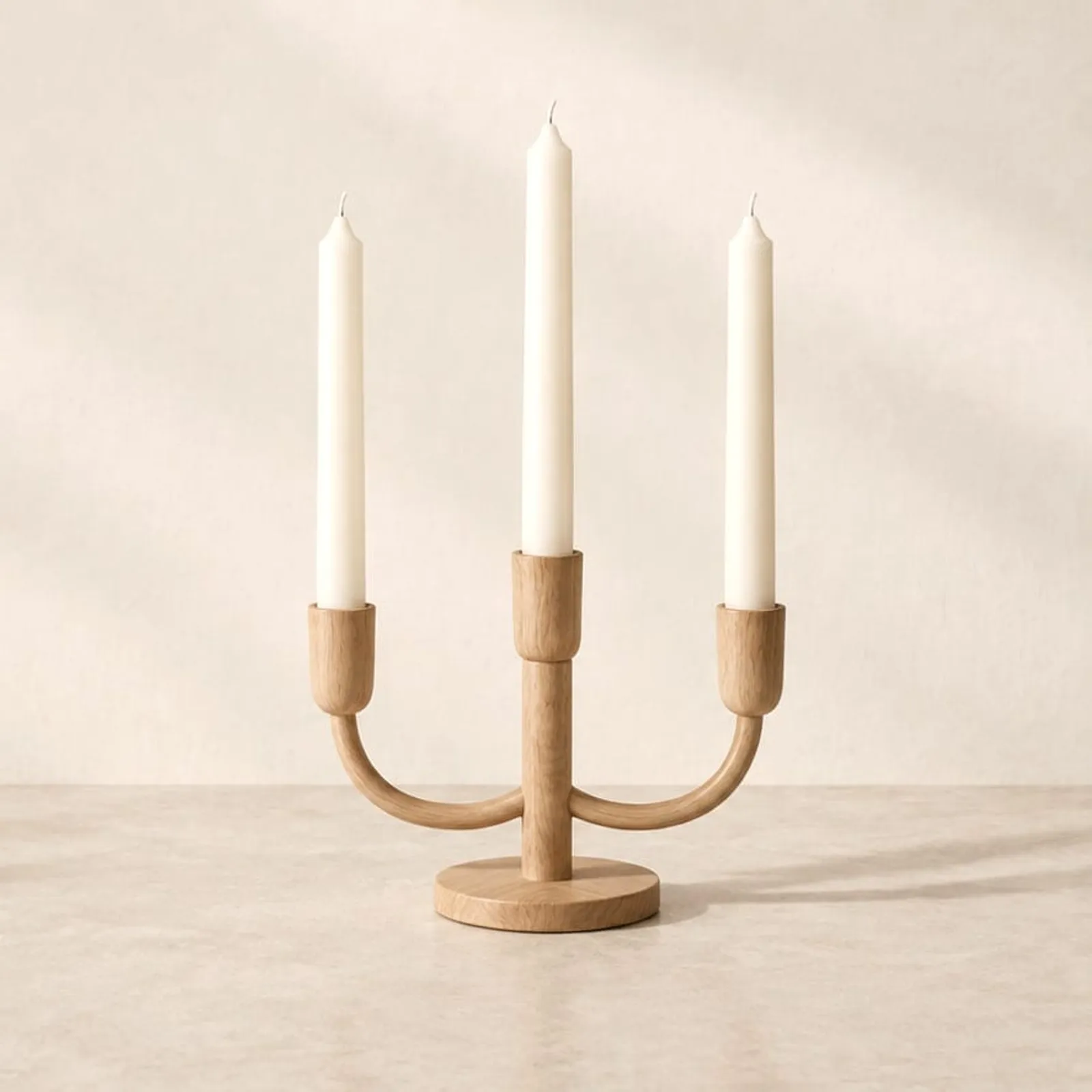 Ljusstake Kaprifol Natur II - bild 1