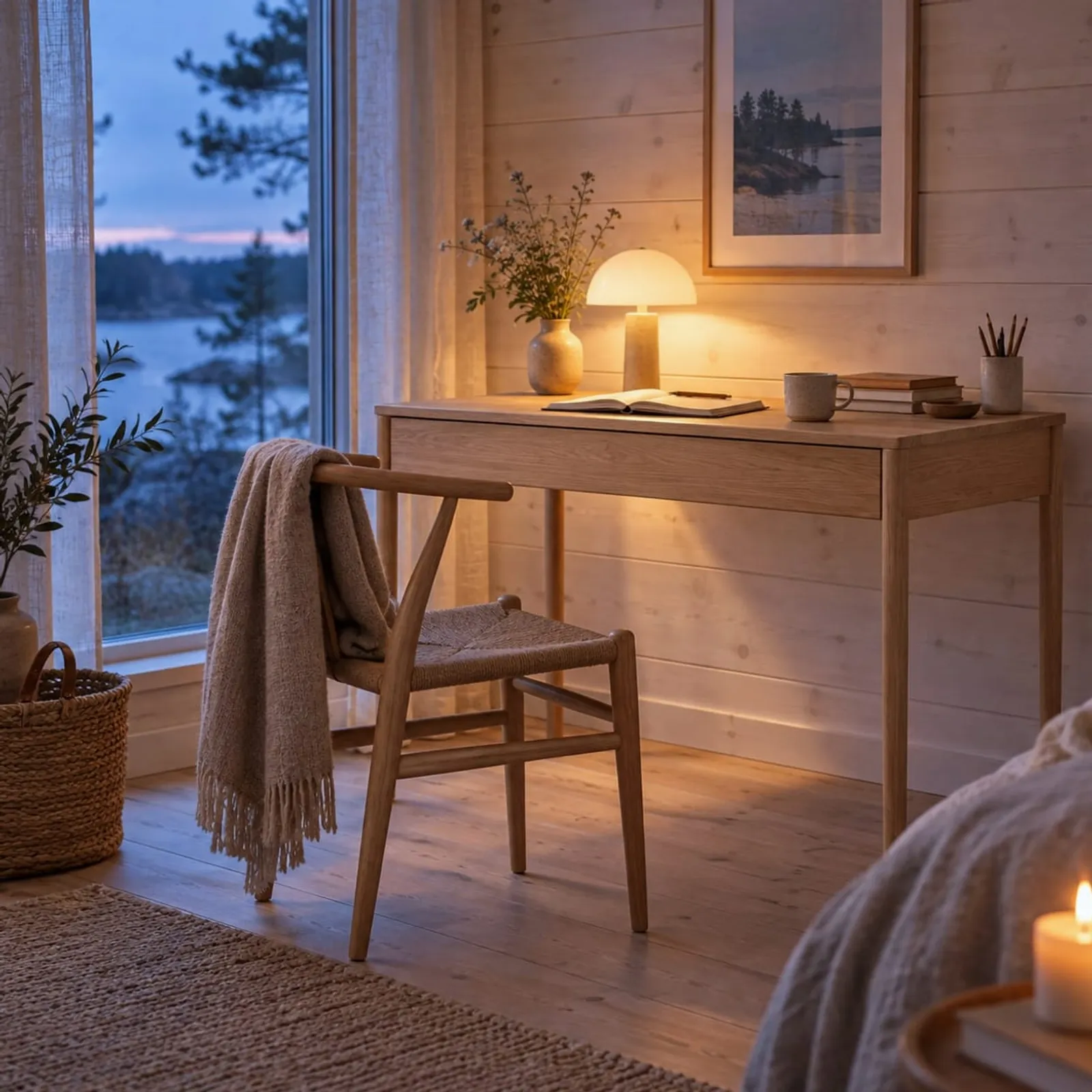 Bureau Ås en frêne - image 2