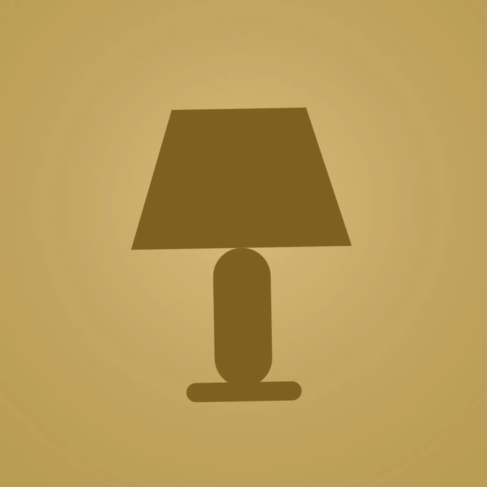 Bordslampa Fjäll Mässing - bild 1
