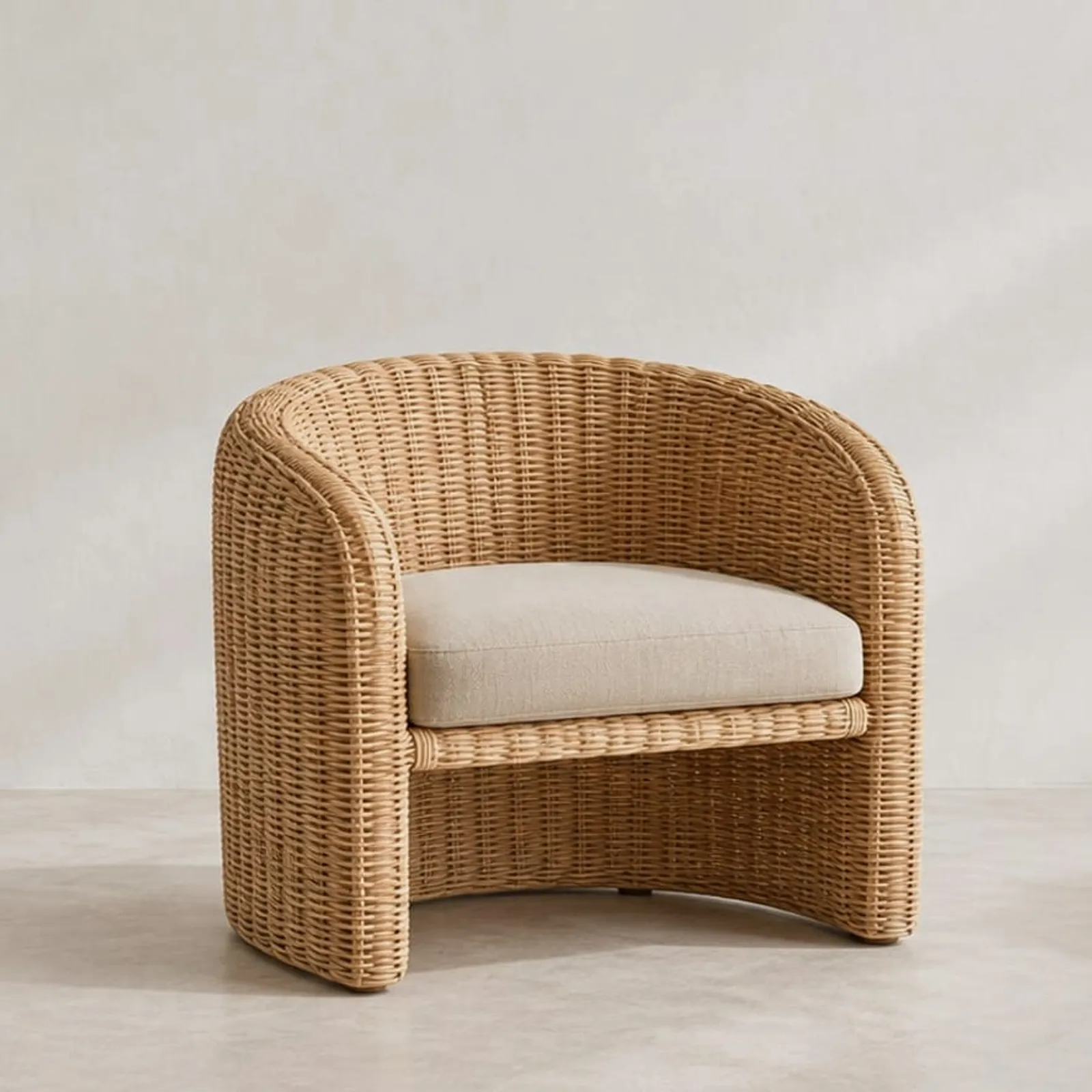 Fauteuil Ås en rotin - image 1