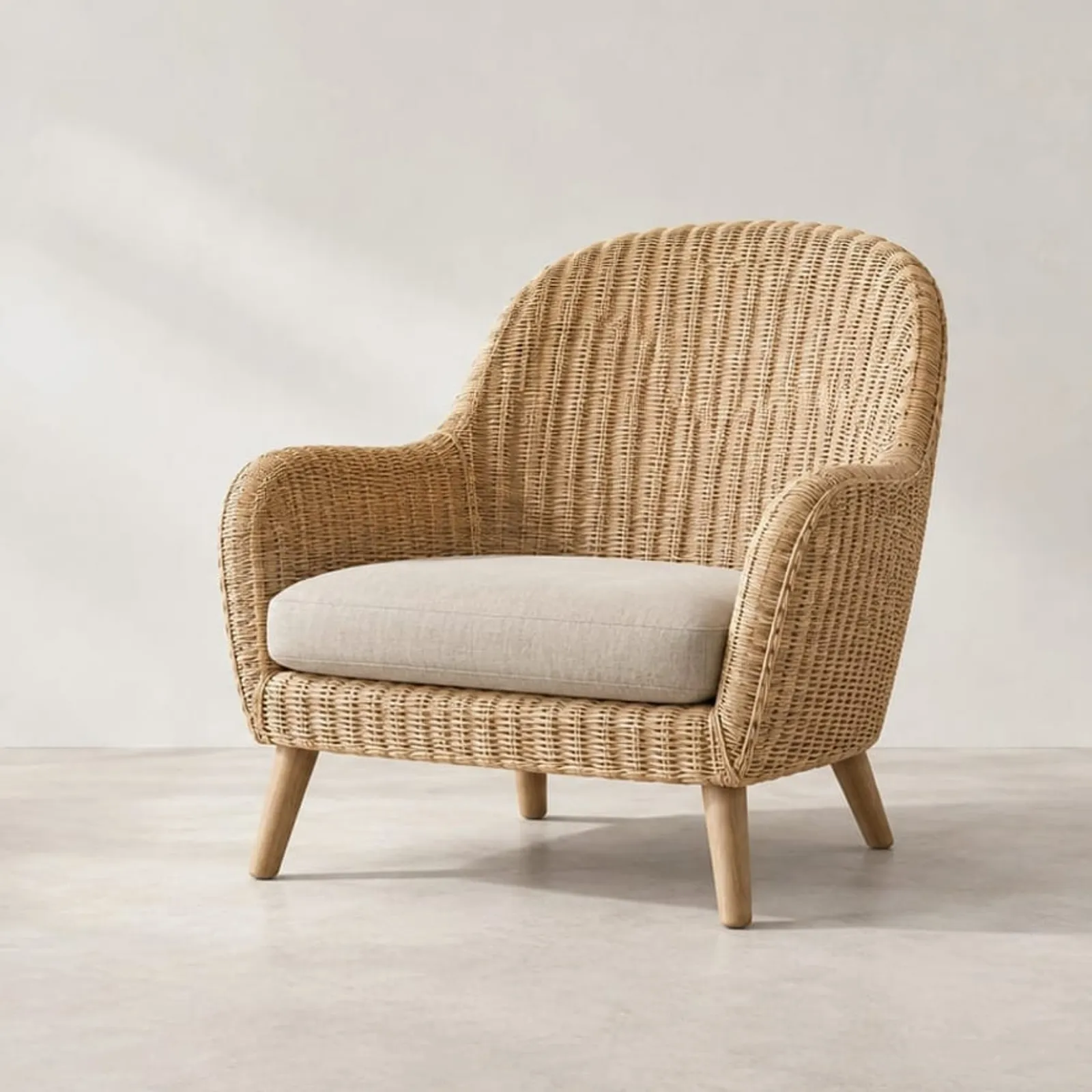 Fauteuil Bränna en rotin - image 1
