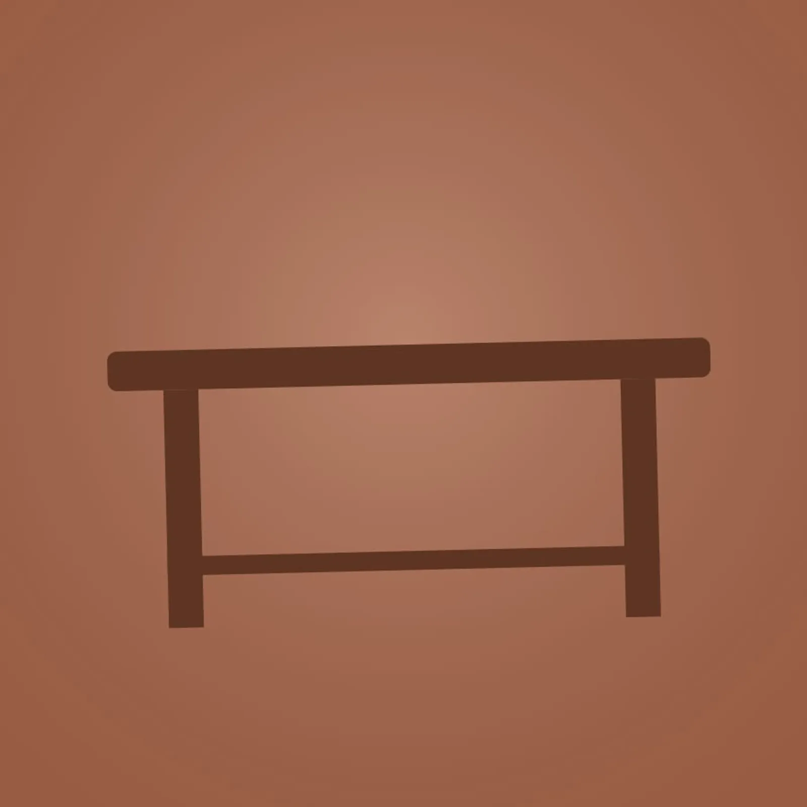 Matbord Lönn Rost - bild 1