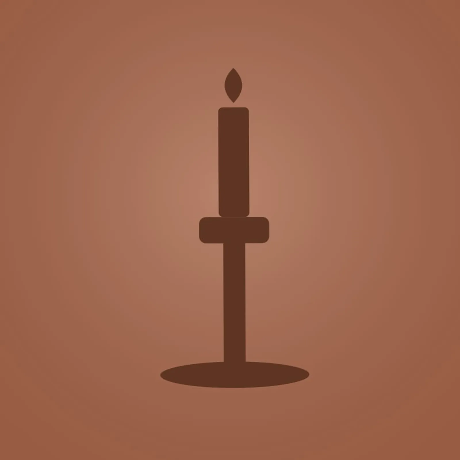 Ljusstake Hedern Rost - bild 1