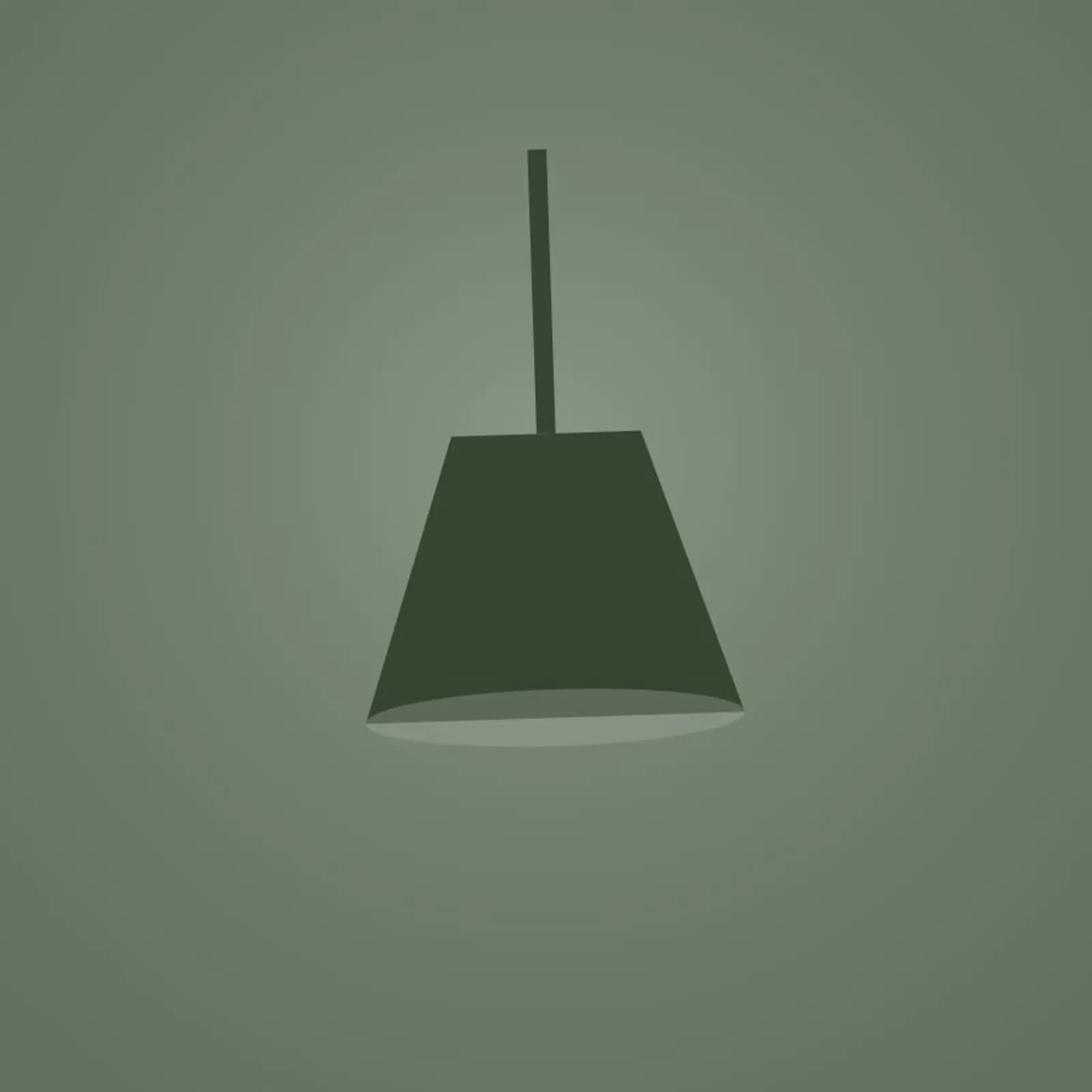 Taklampa Slån Glas - bild 1