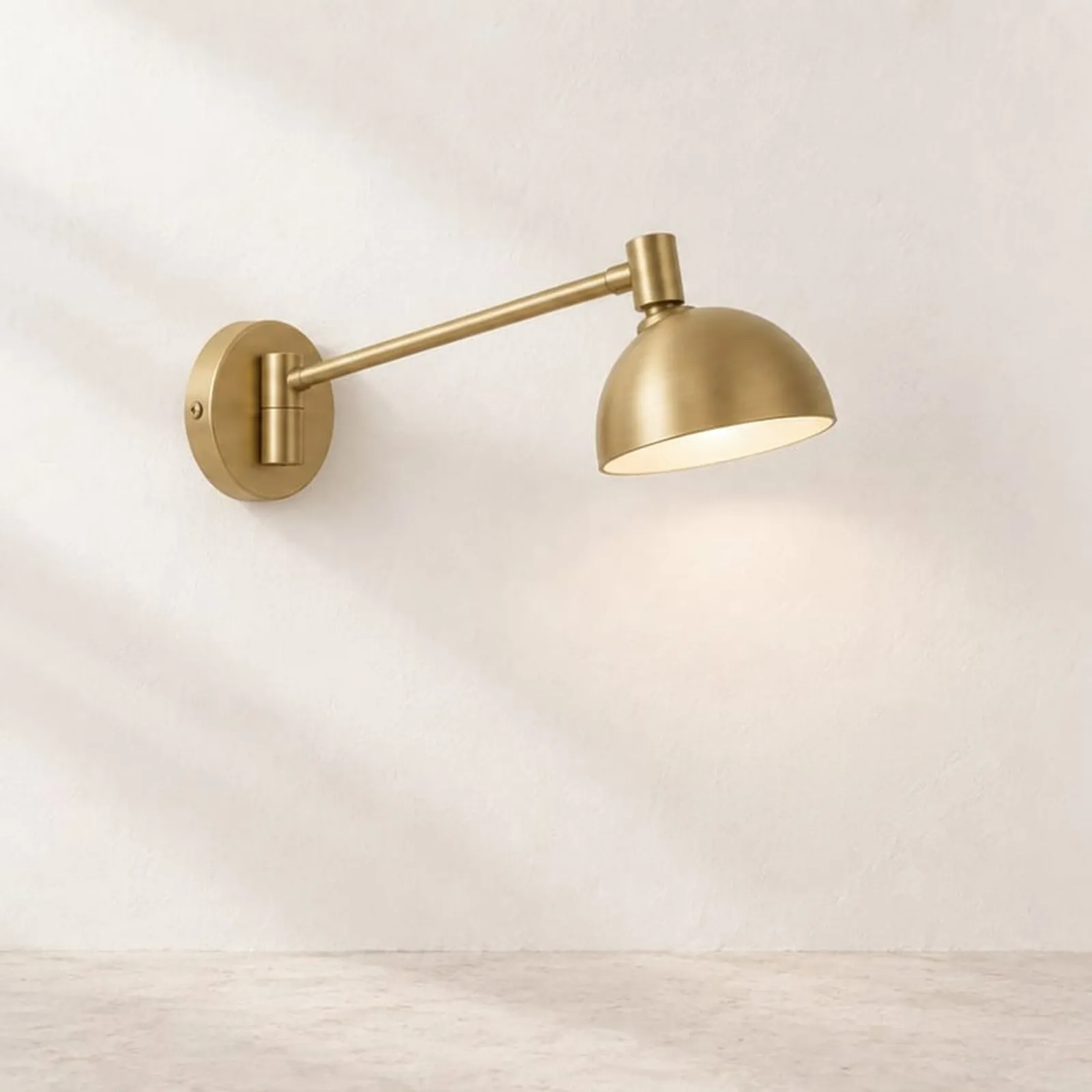 Vägglampa Klippa Ockra III - bild 1