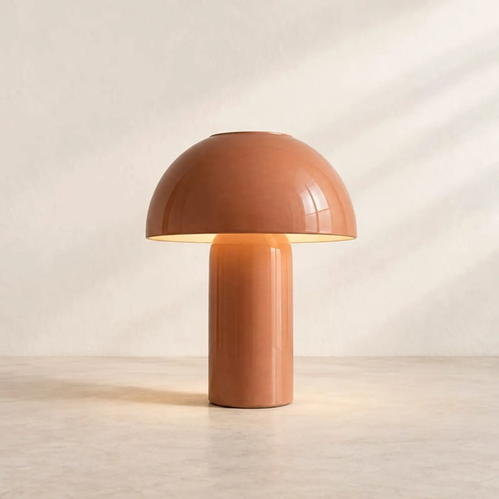Lampe de table Mossa terracotta - image 1