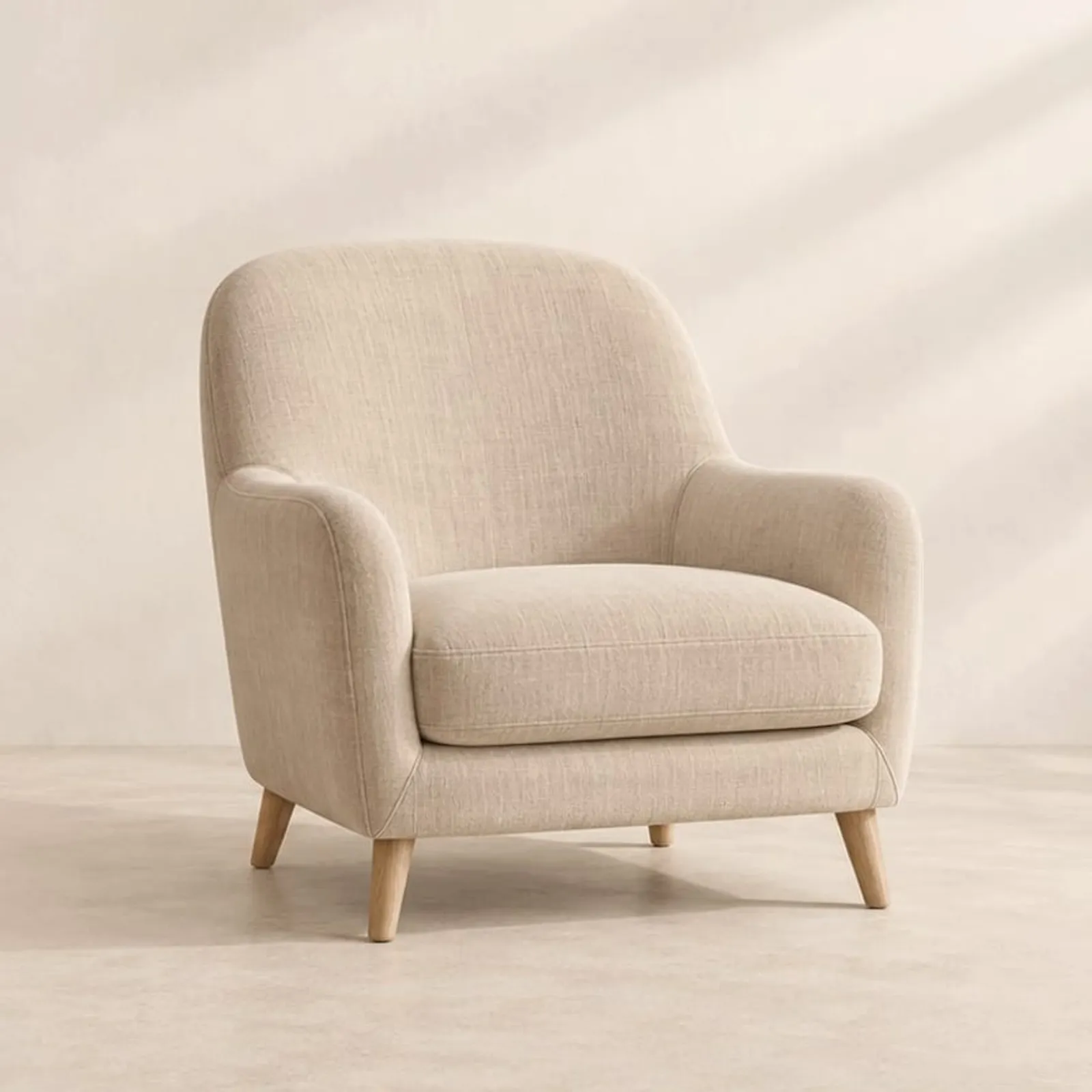 Fauteuil Mossa en lin - image 1