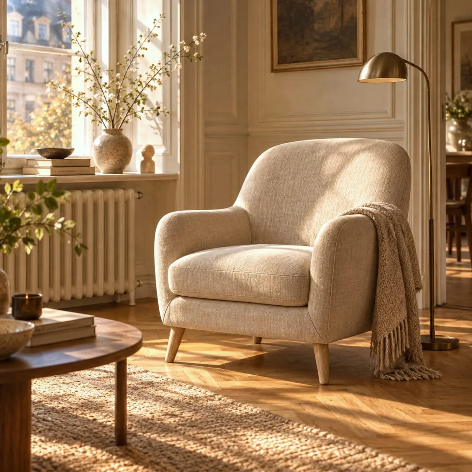 Fauteuil Mossa rouille - image 2