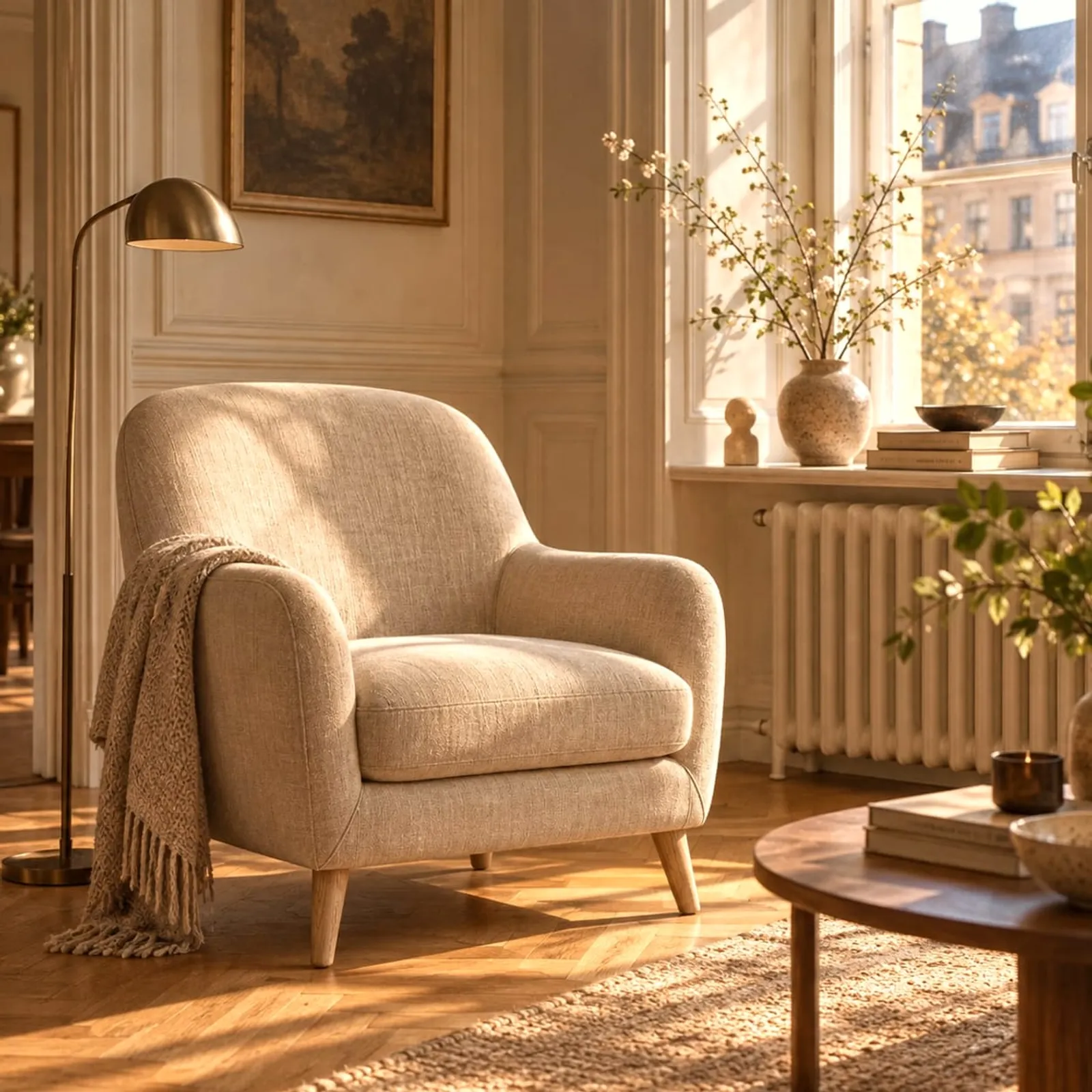 Fauteuil Udde en laine - image 2