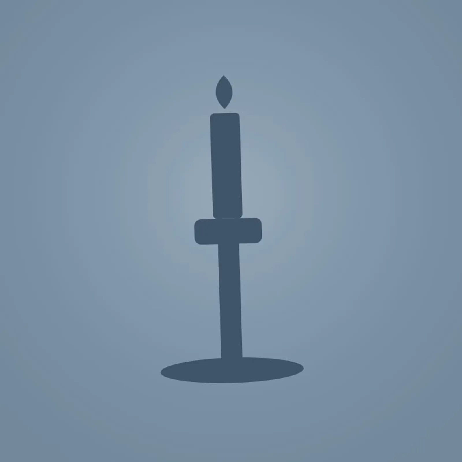 Ljusstake Näset Stengods - bild 1
