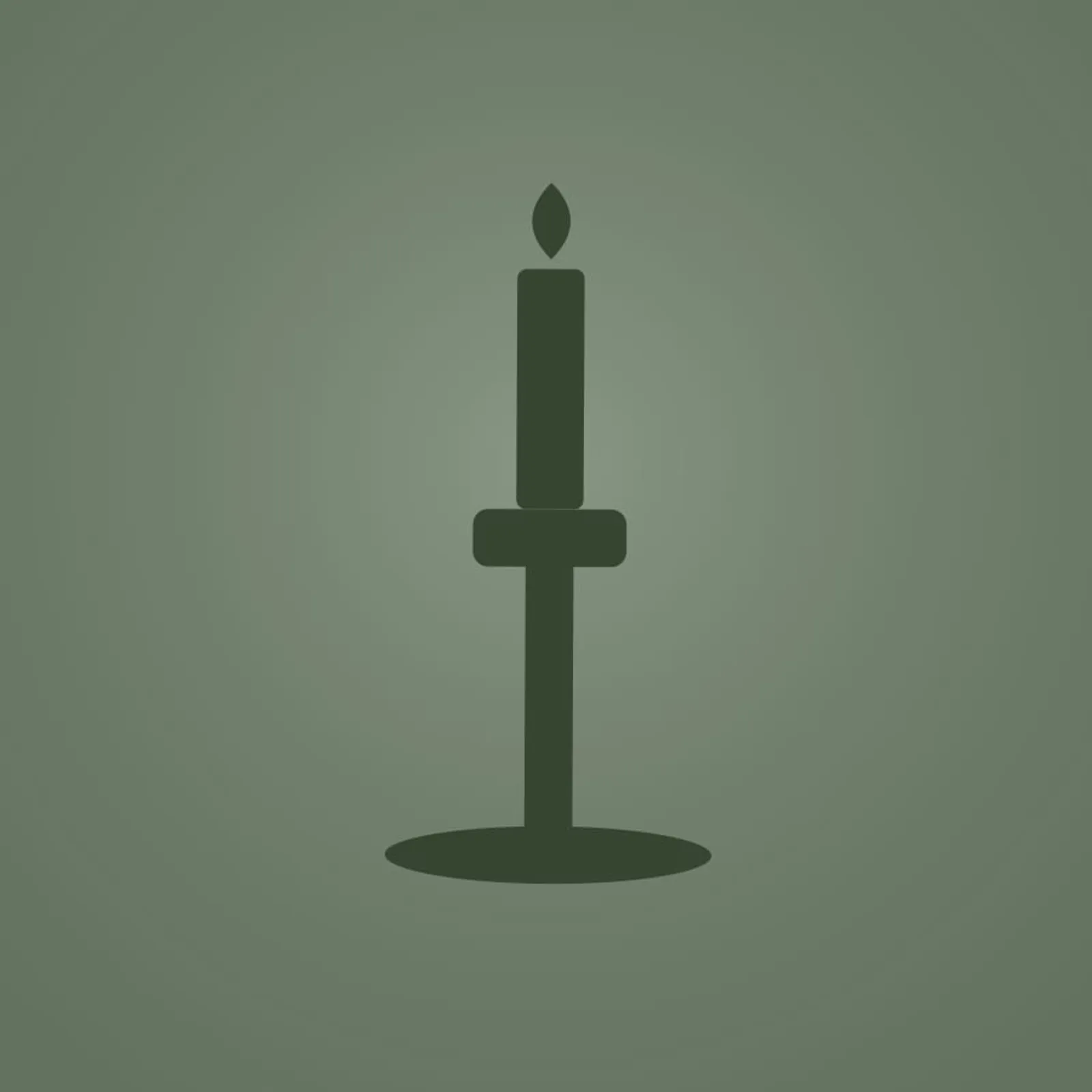 Ljusstake Ull Ek - bild 1