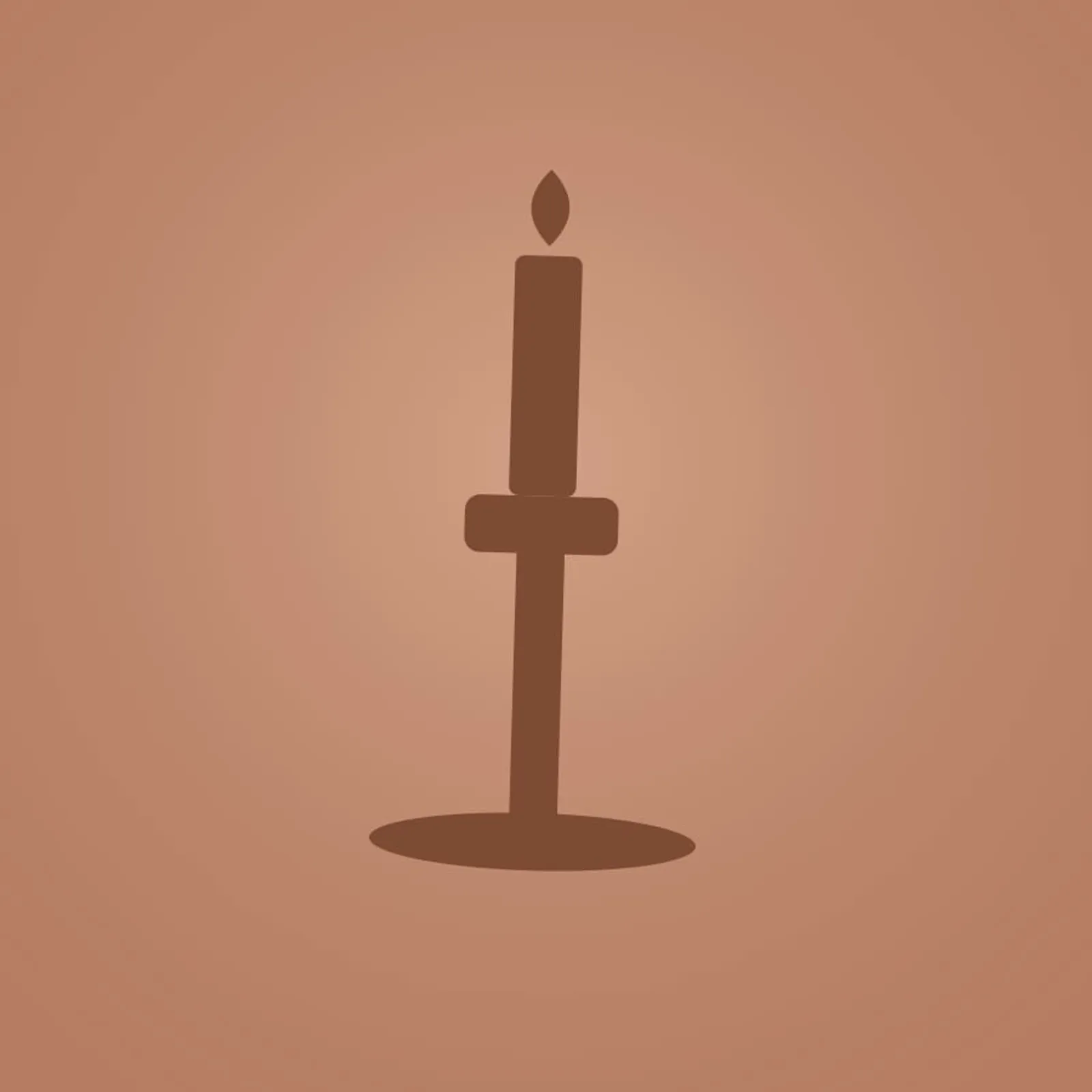 Ljusstake Vall Stengods - bild 1