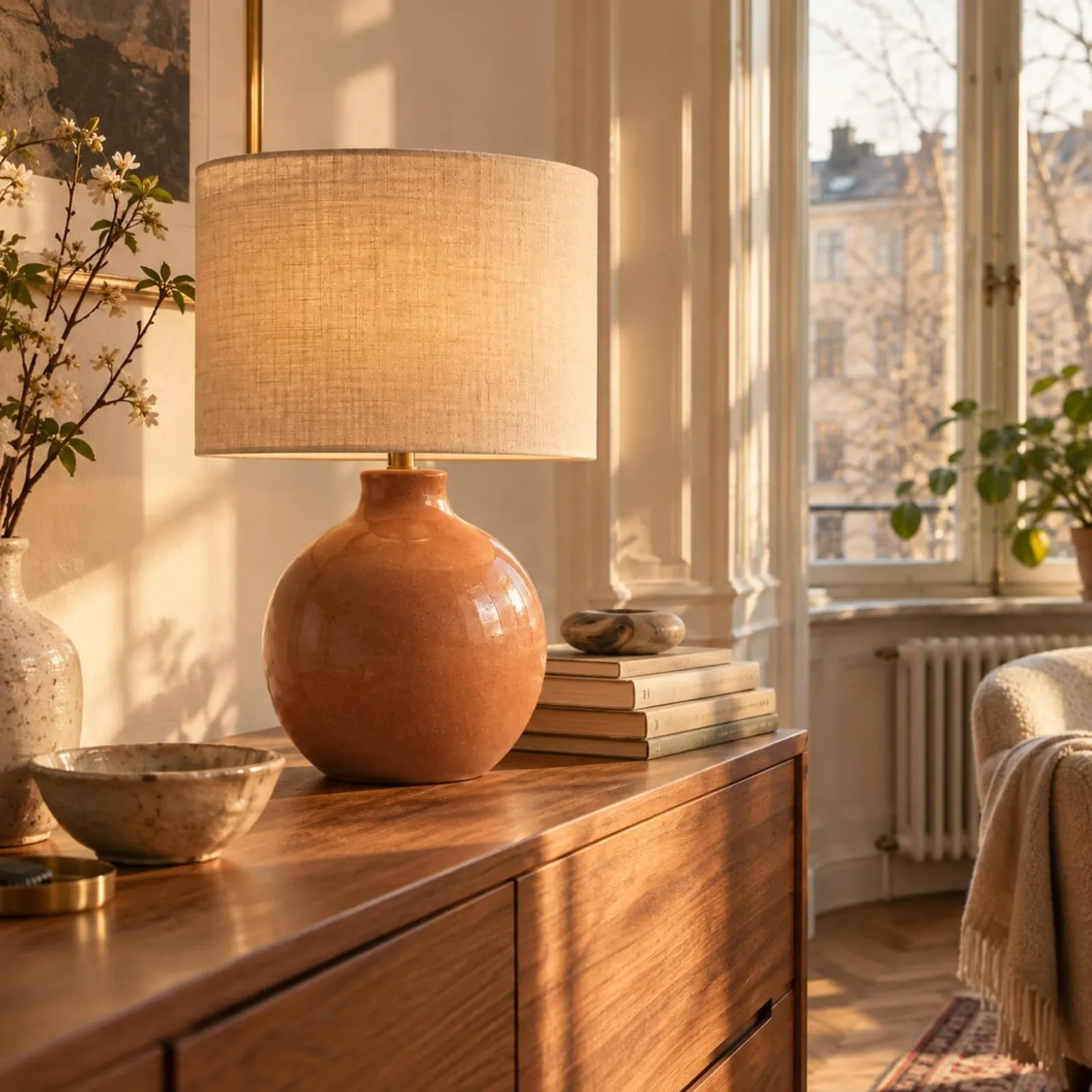 Lampe de table Slån ocre III - image 2