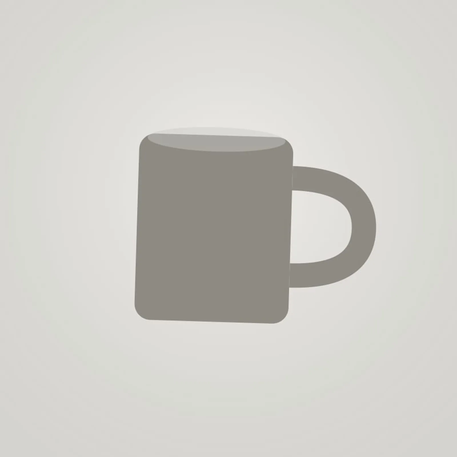 Mugg En Kritvit - bild 1