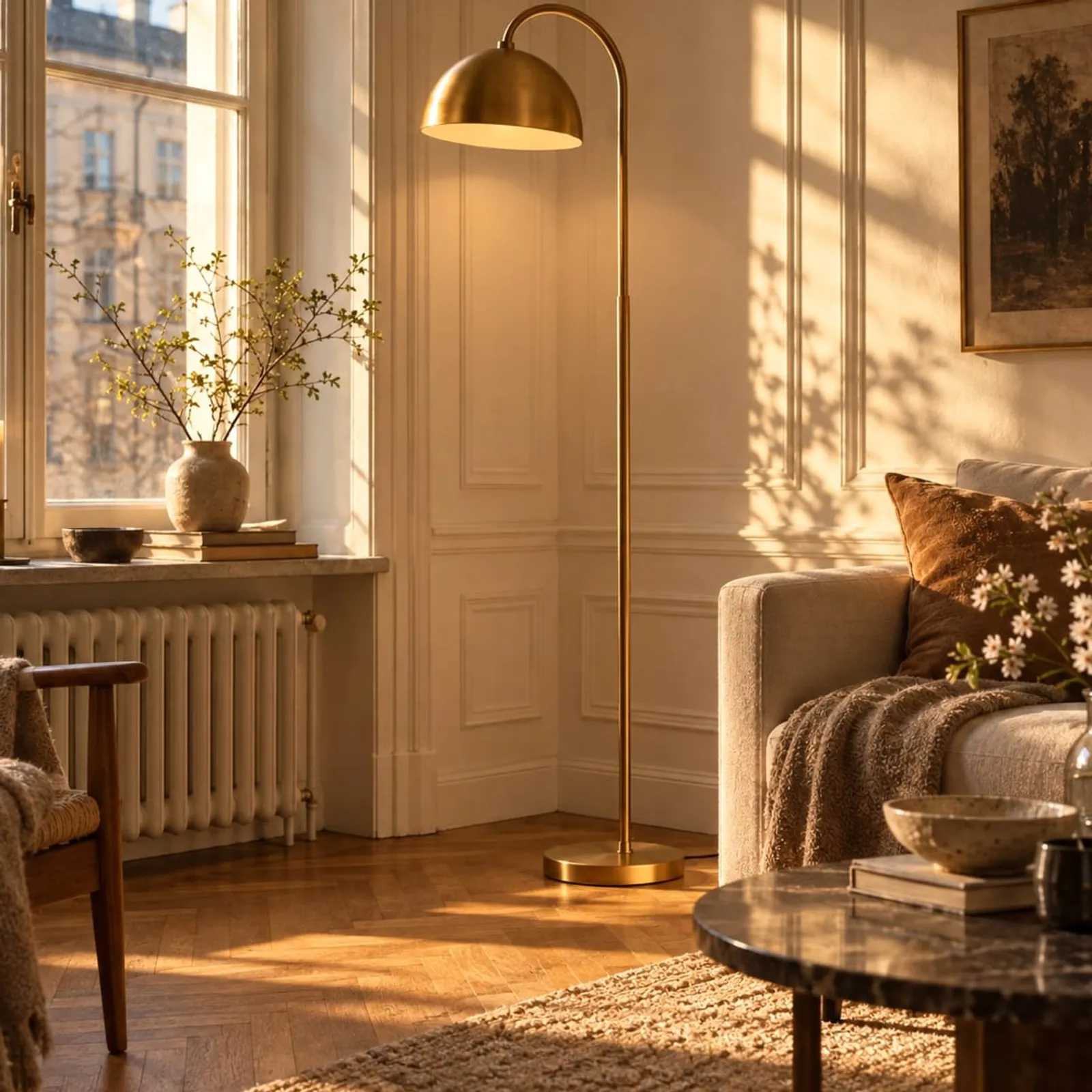 Lampadaire Vall en acier - image 2